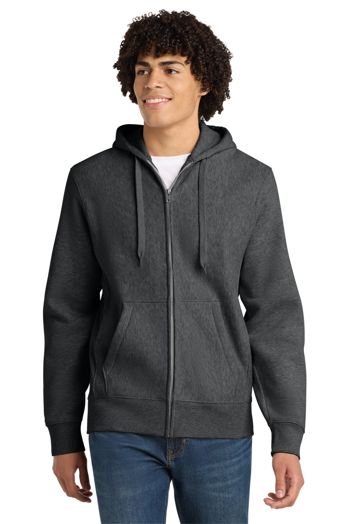 Sport-Tek® Super Heavyweight Full-Zip Hooded Sweatshirt.  F282