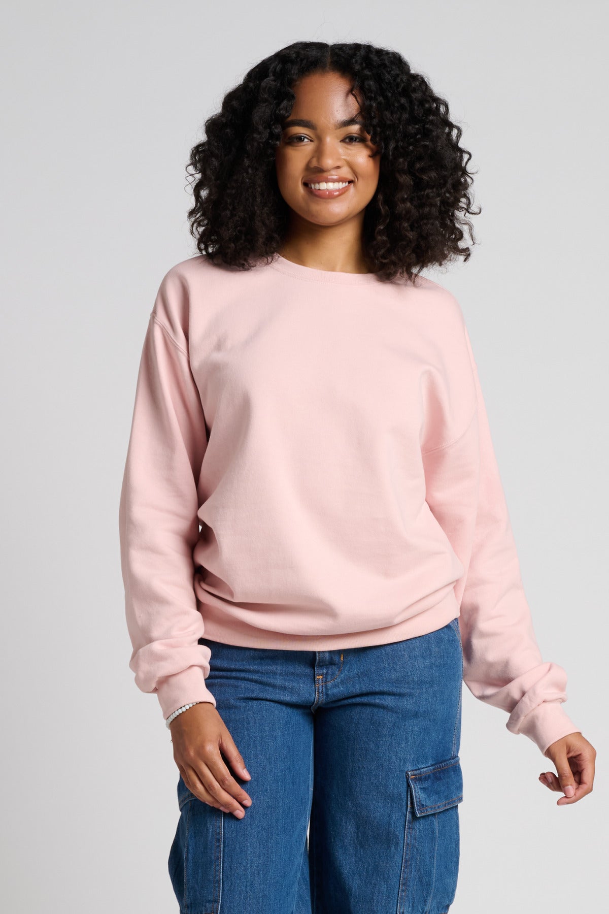 Jerzees Ultimate? Unisex CVC Ring Spun Crewneck Sweatshirt IC48M