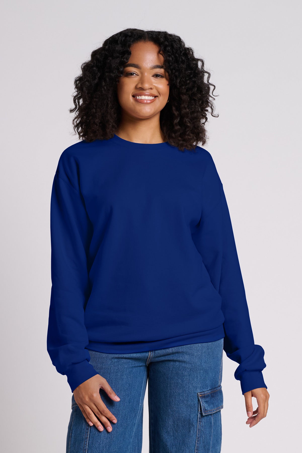 Jerzees Ultimate? Unisex CVC Ring Spun Crewneck Sweatshirt IC48M