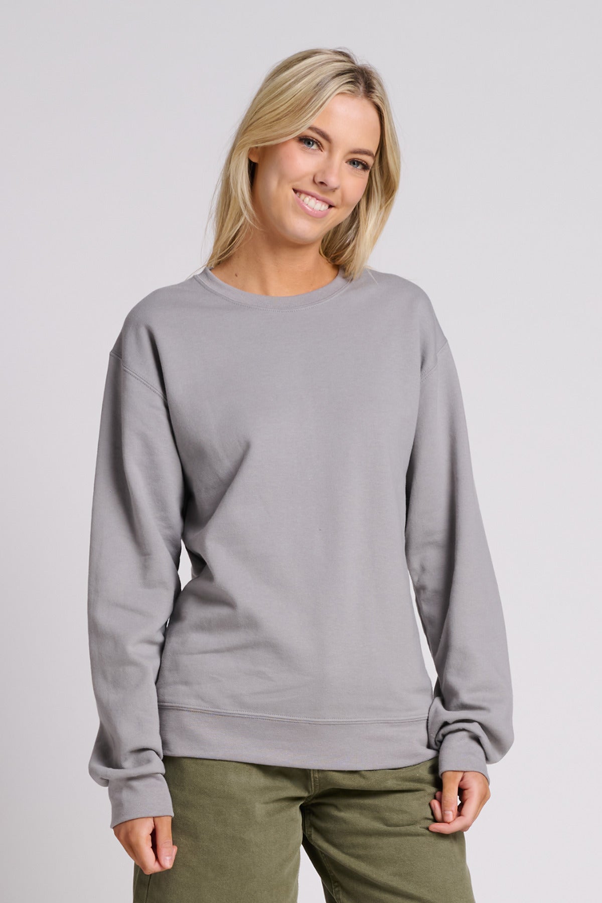 Jerzees Ultimate? Unisex CVC Ring Spun Crewneck Sweatshirt IC48M