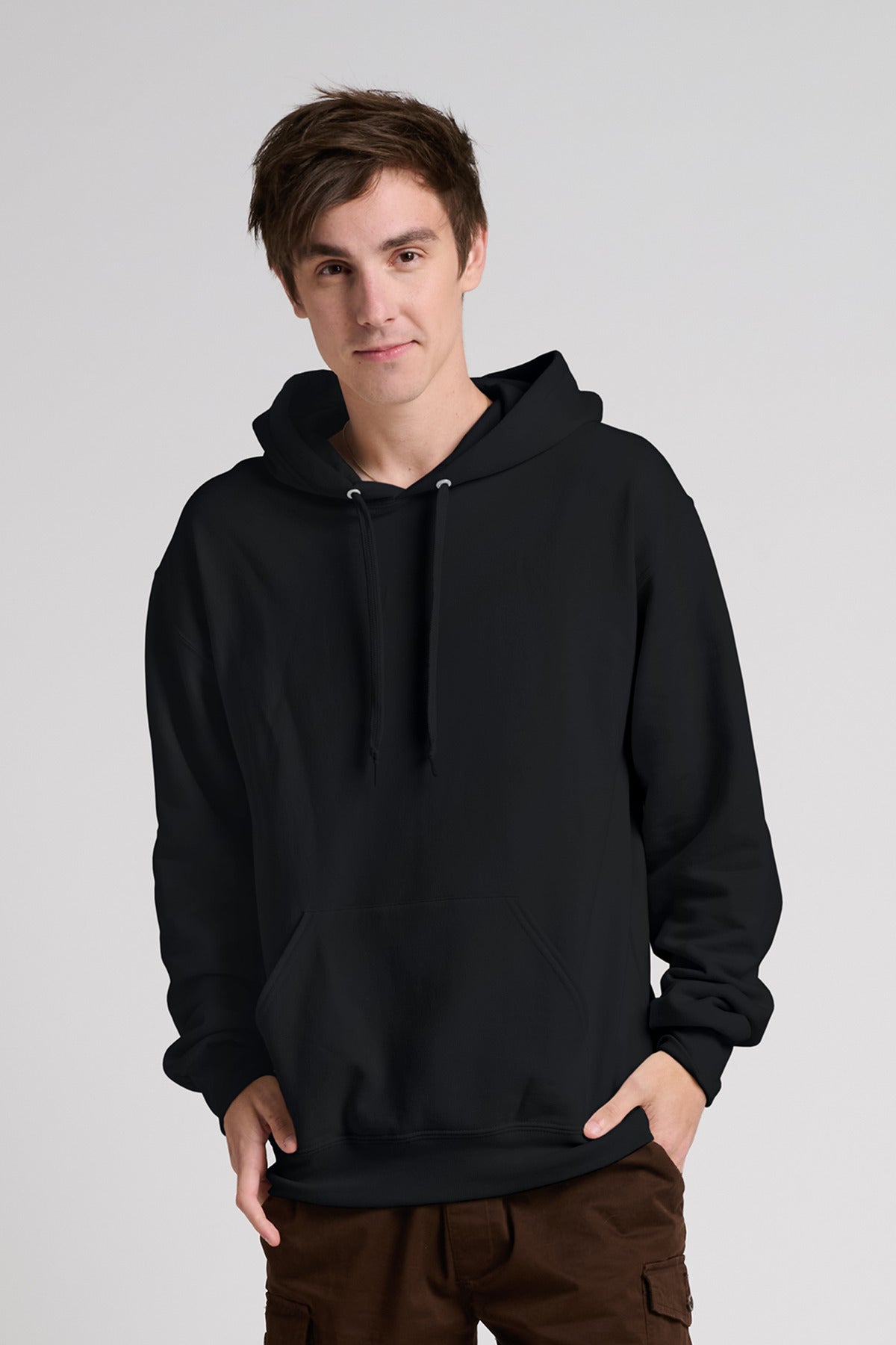 Jerzees Ultimate? Unisex CVC Ring Spun Hooded Sweatshirt IC49M