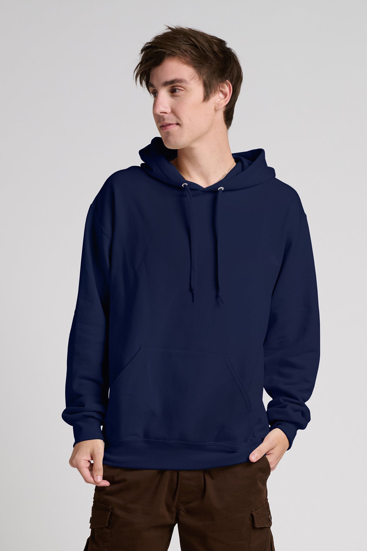 Jerzees Ultimate? Unisex CVC Ring Spun Hooded Sweatshirt IC49M