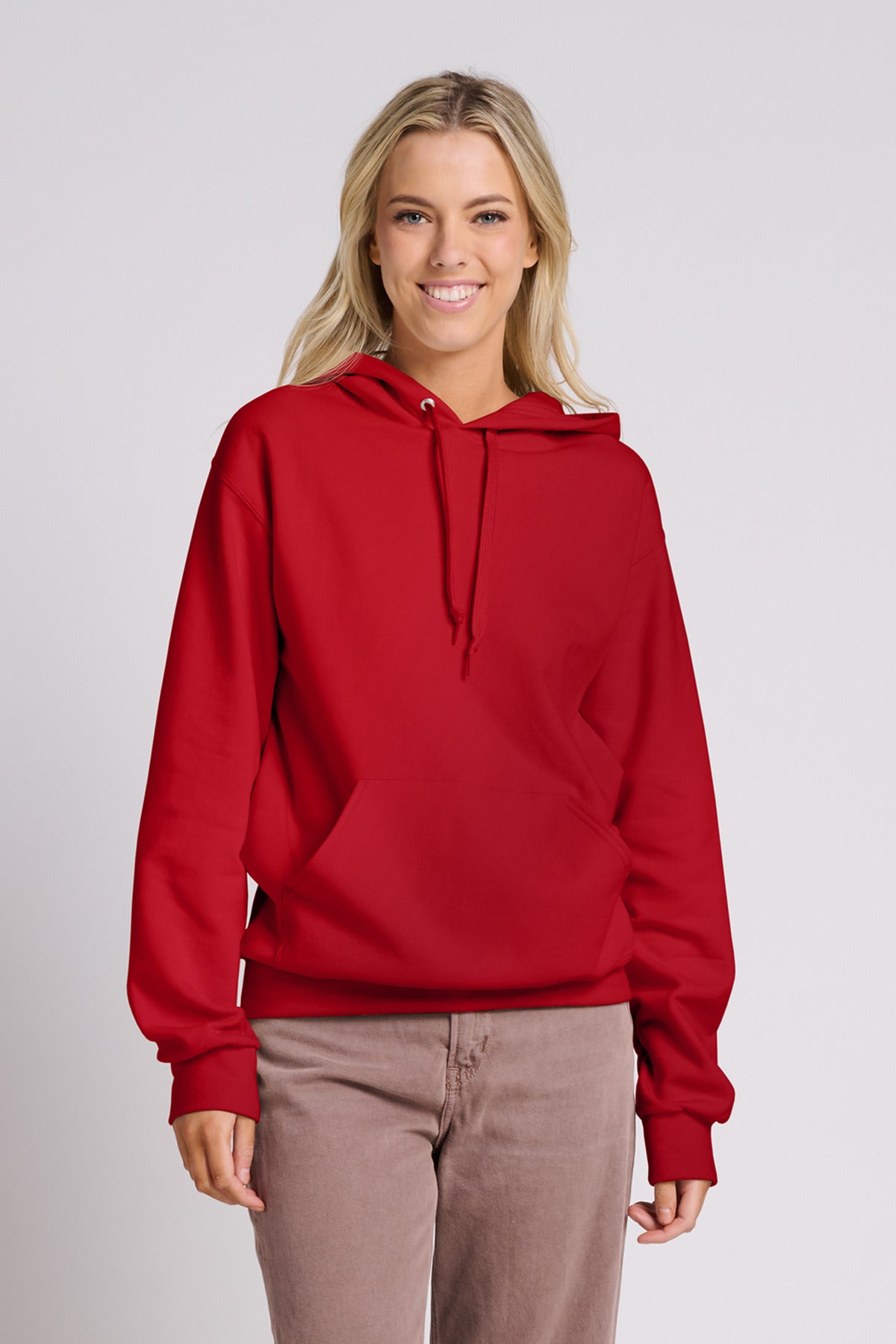 Jerzees Ultimate? Unisex CVC Ring Spun Hooded Sweatshirt IC49M