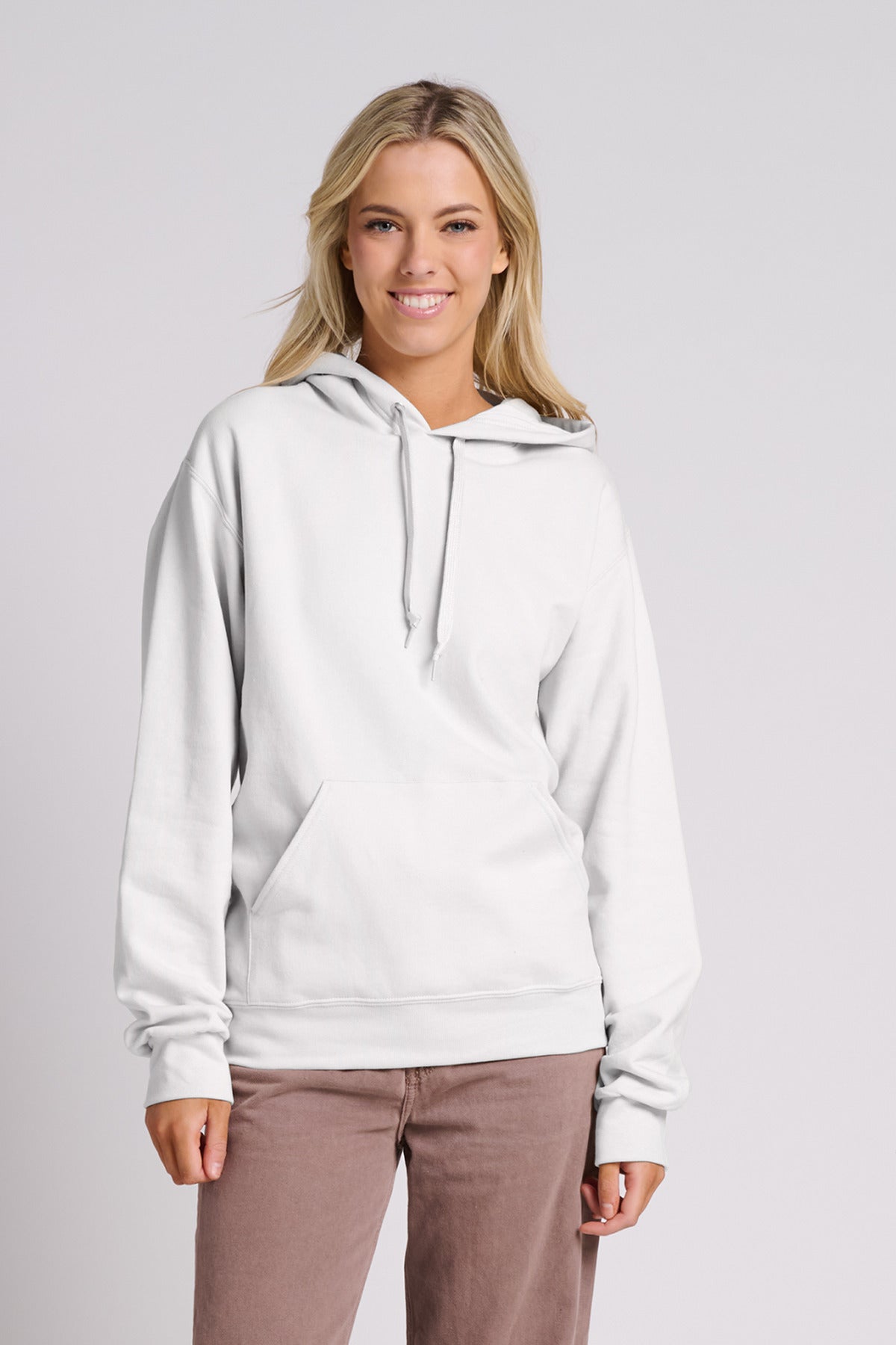 Jerzees Ultimate? Unisex CVC Ring Spun Hooded Sweatshirt IC49M