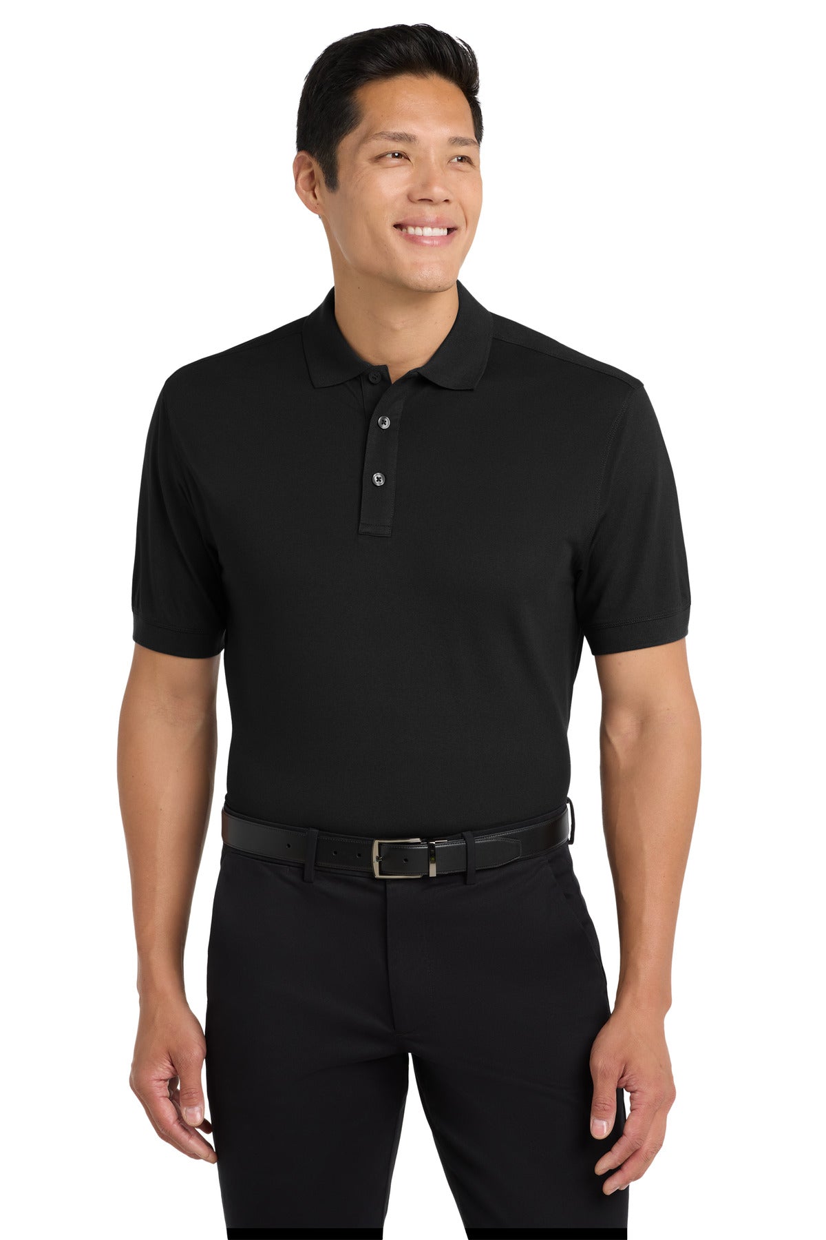 Port Authority? Stretch Pique Polo. K555
