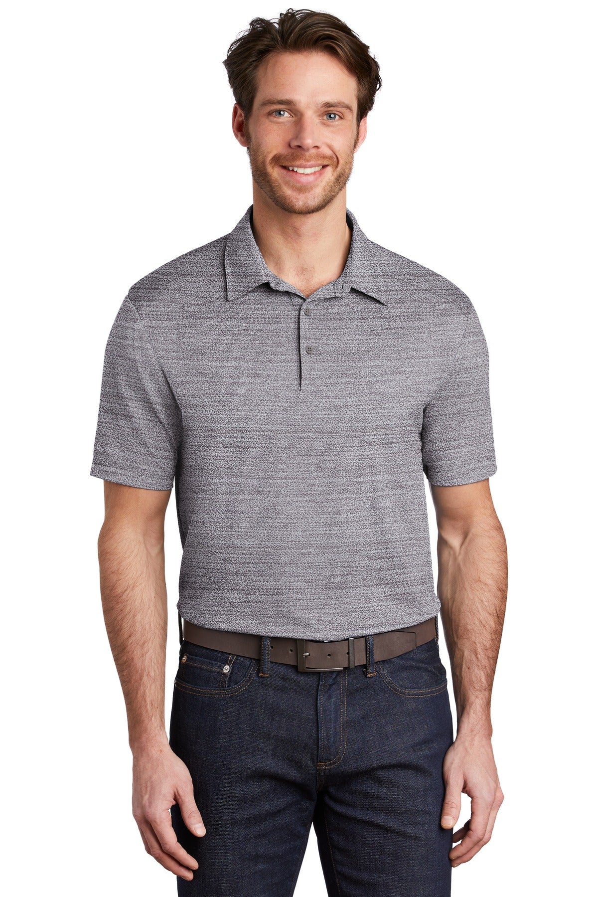 Port Authority ? Stretch Heather Polo K583