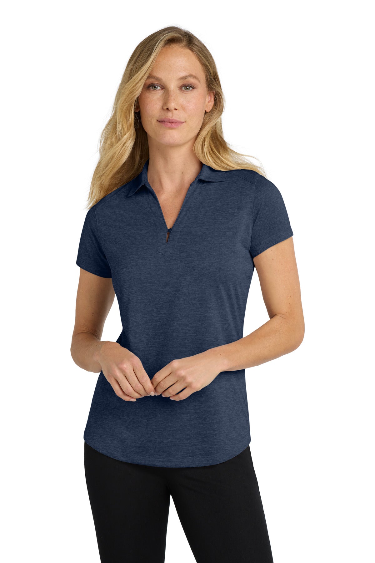 Port Authority? Women's Digi Heather Performance Polo. L574