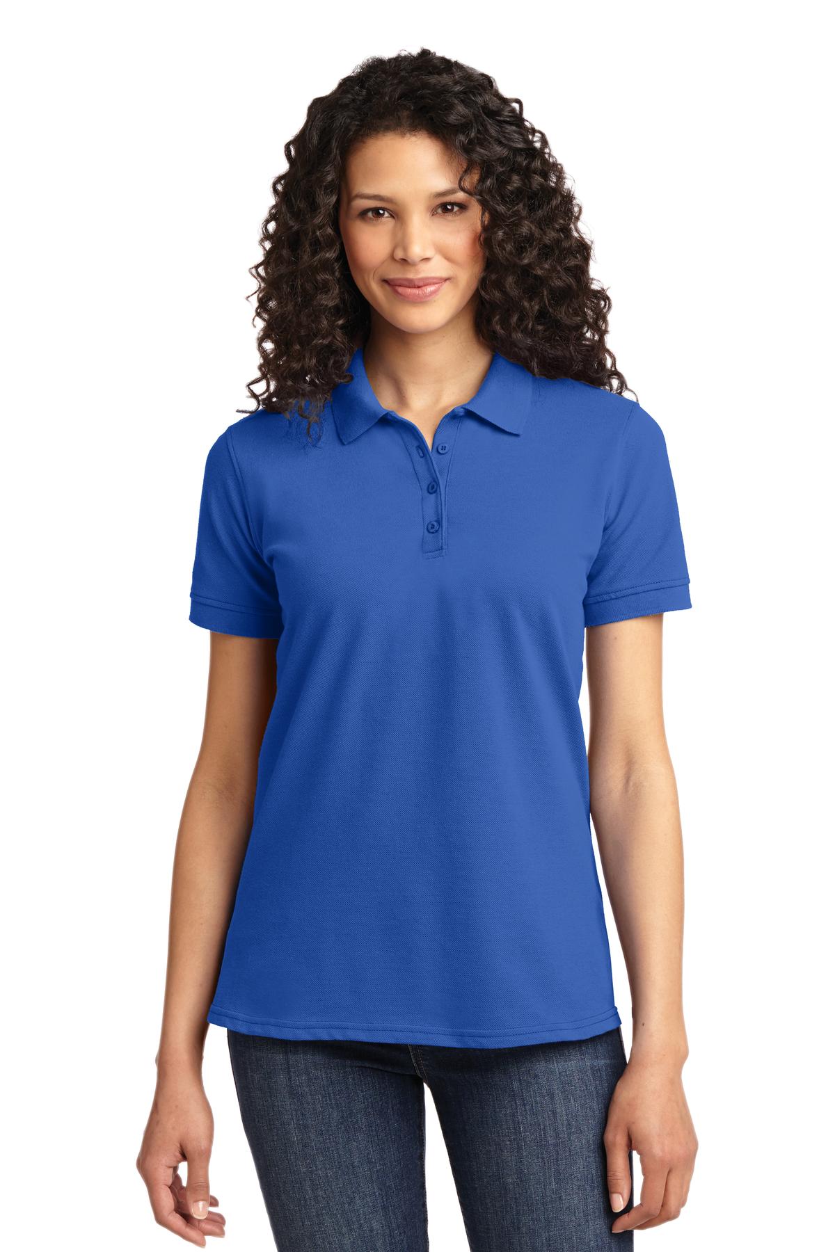 Port & Company? Women's Core Blend Pique Polo. LKP155