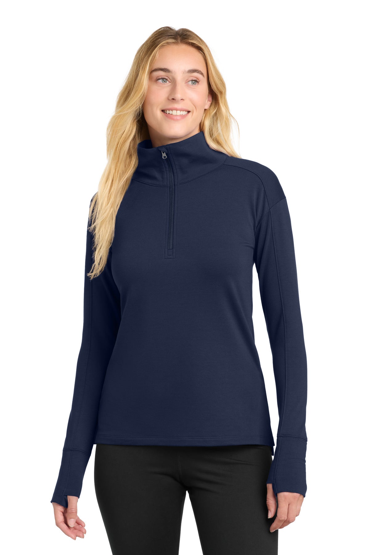 Sport-Tek® Women's Sport-Wick® Flex Fleece 1/4-Zip. LST561