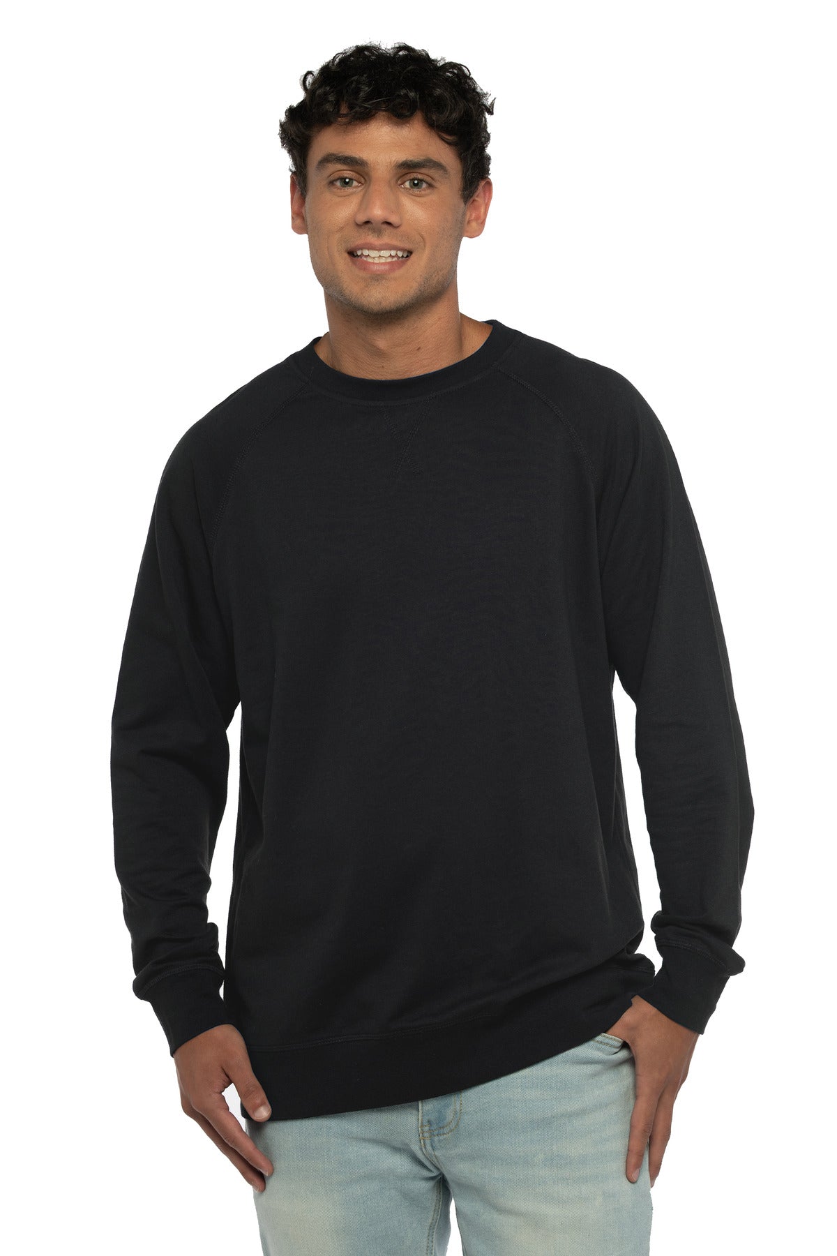Next Level Apparel? Laguna Raglan Sweatshirt NL9000