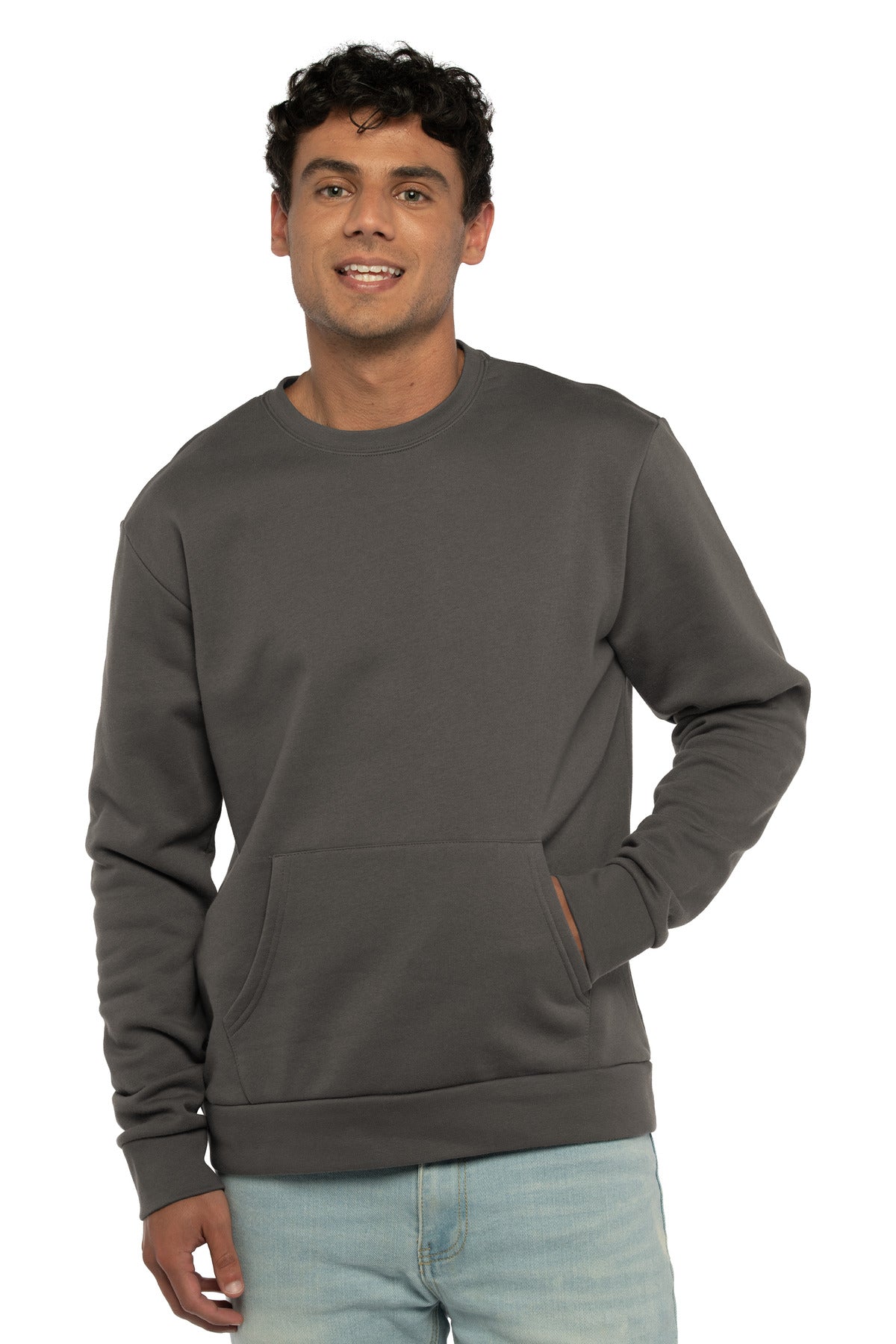 Next Level Apparel? Santa Barbara Pocket Sweatshirt NL9001
