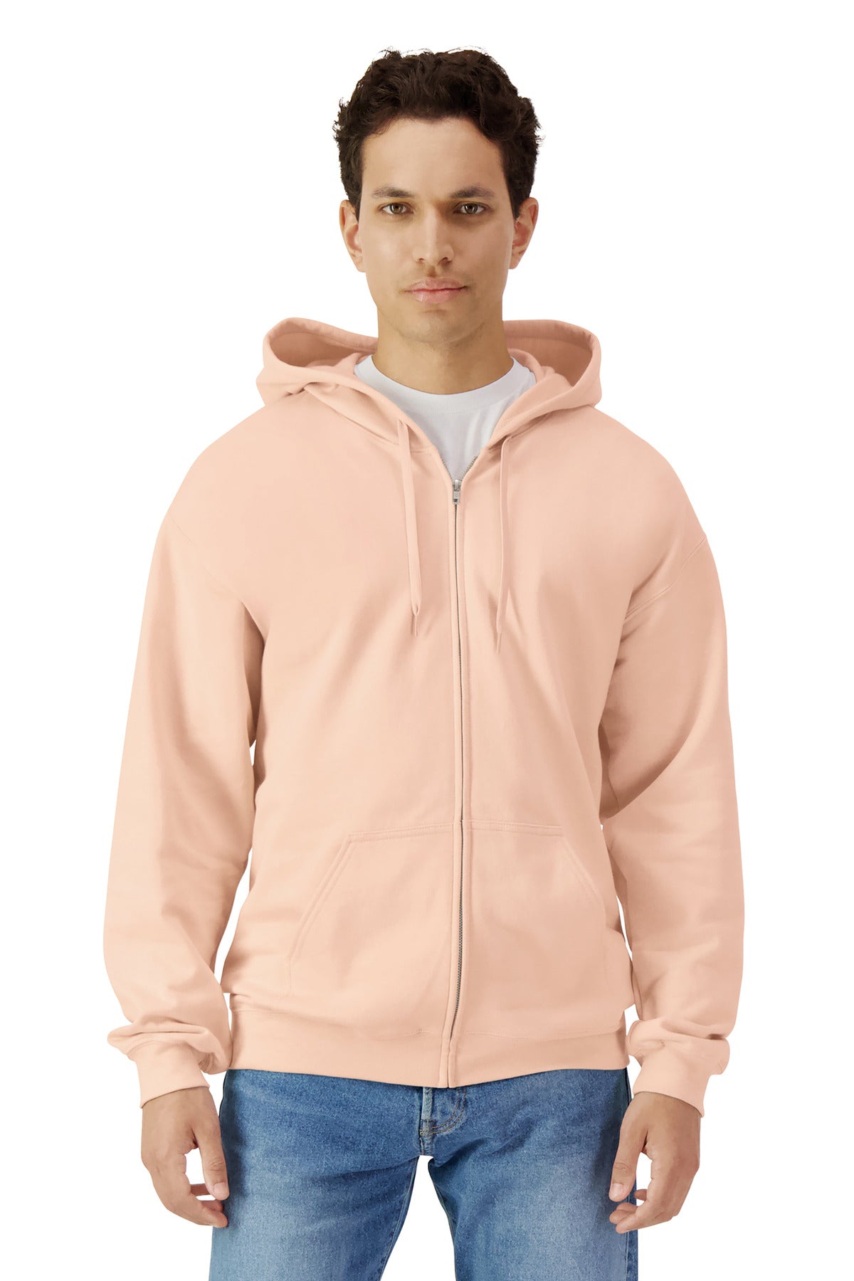 Gildan Softstyle? Midweight Fleece Full-Zip Hooded Sweatshirt SF600