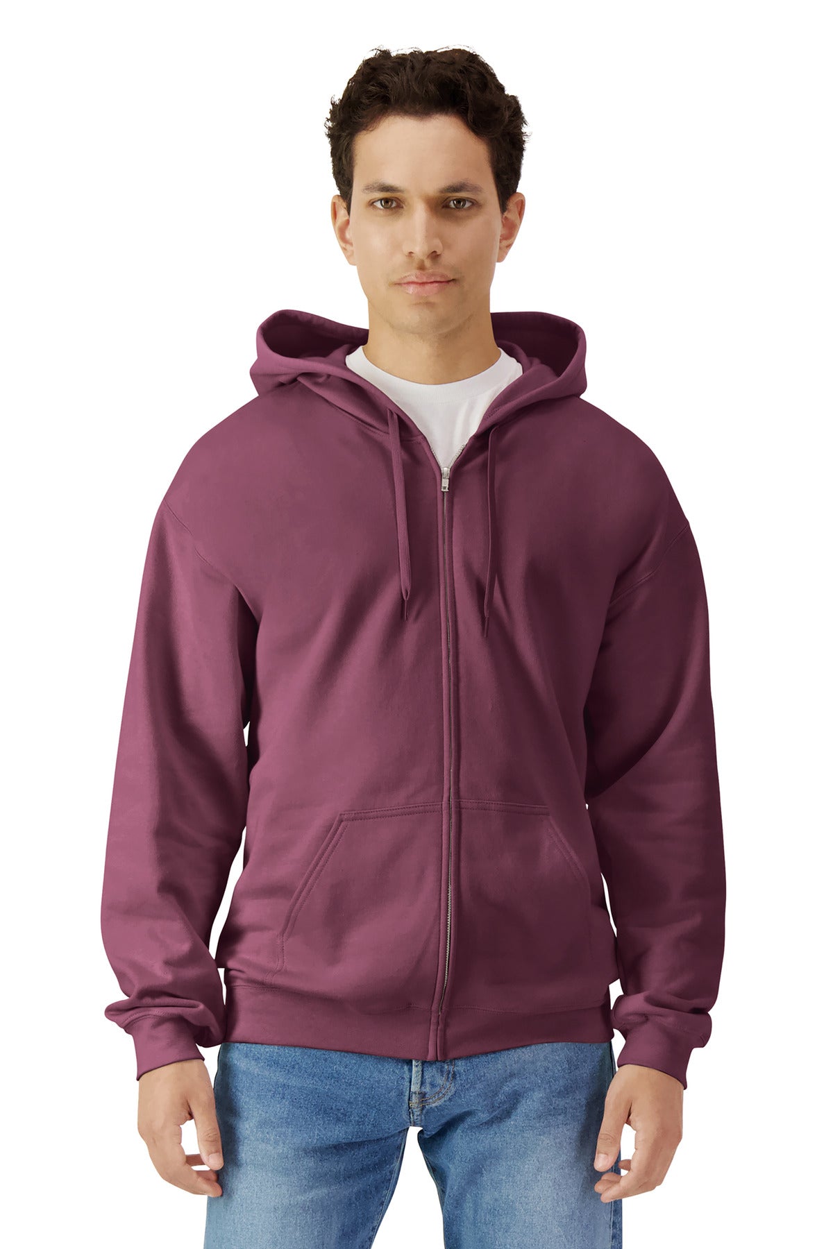 Gildan Softstyle? Midweight Fleece Full-Zip Hooded Sweatshirt SF600