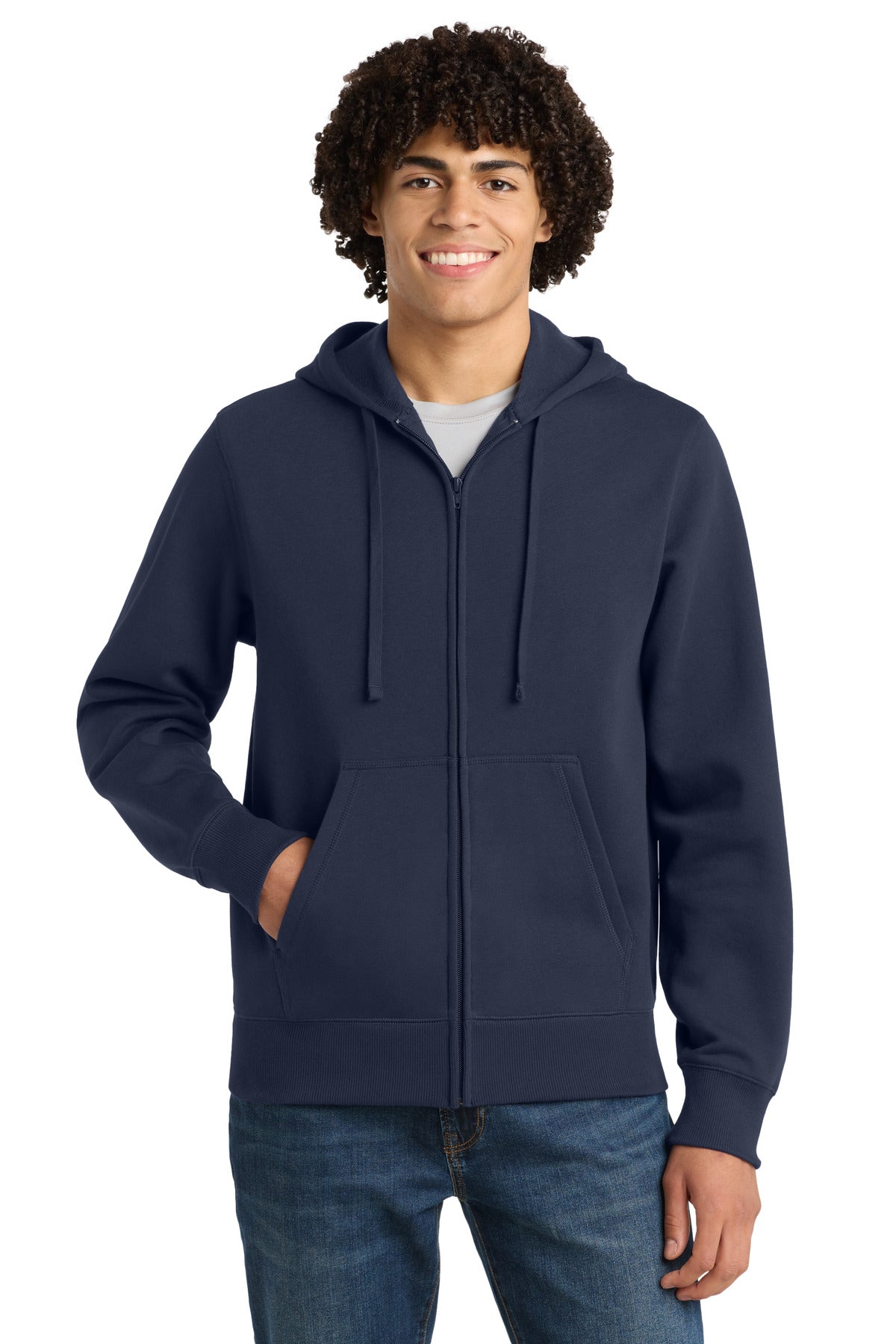 Sport-Tek® Full-Zip Hooded Sweatshirt. ST258