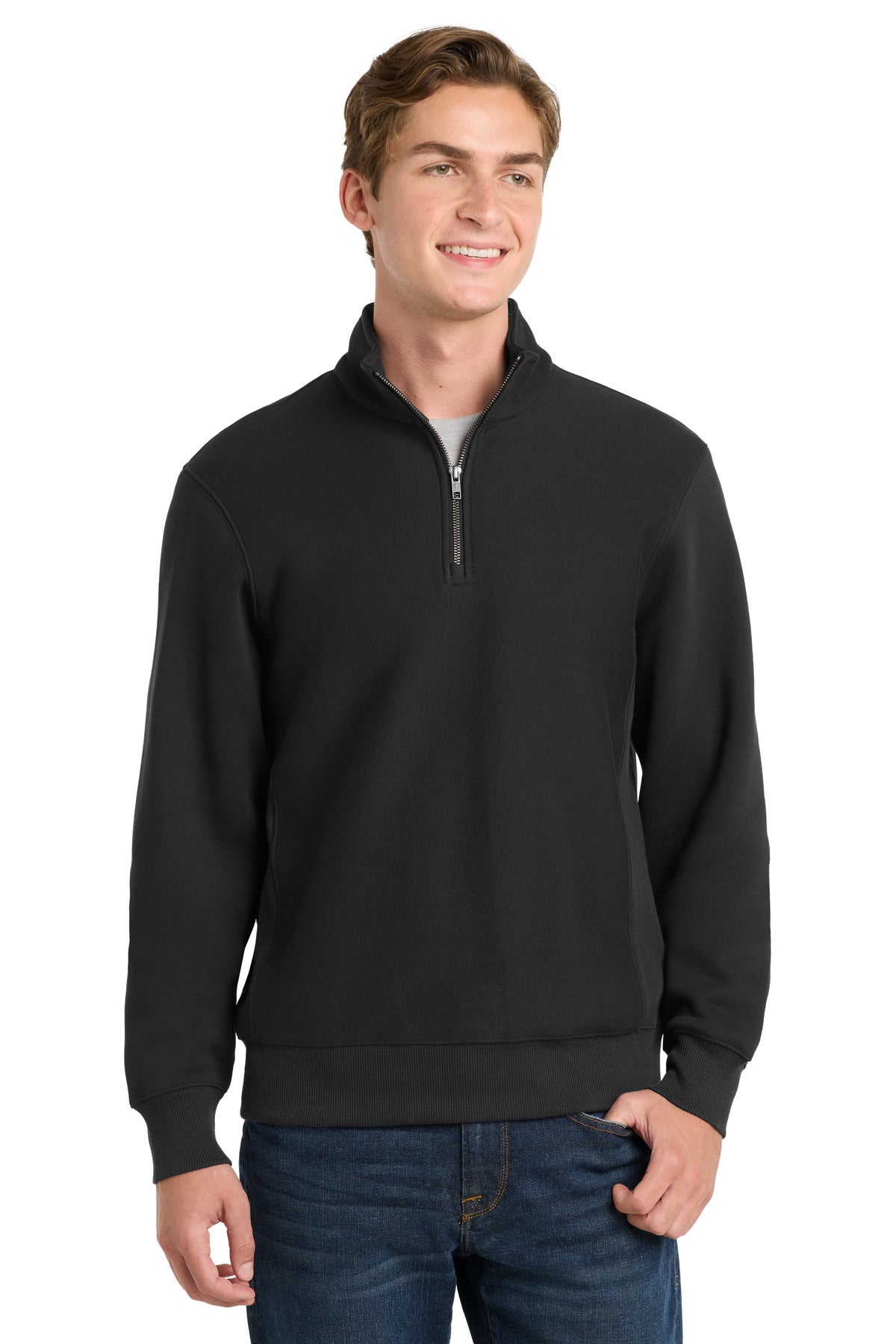 Sport-Tek® Super Heavyweight 1/4-Zip Pullover Sweatshirt. ST283