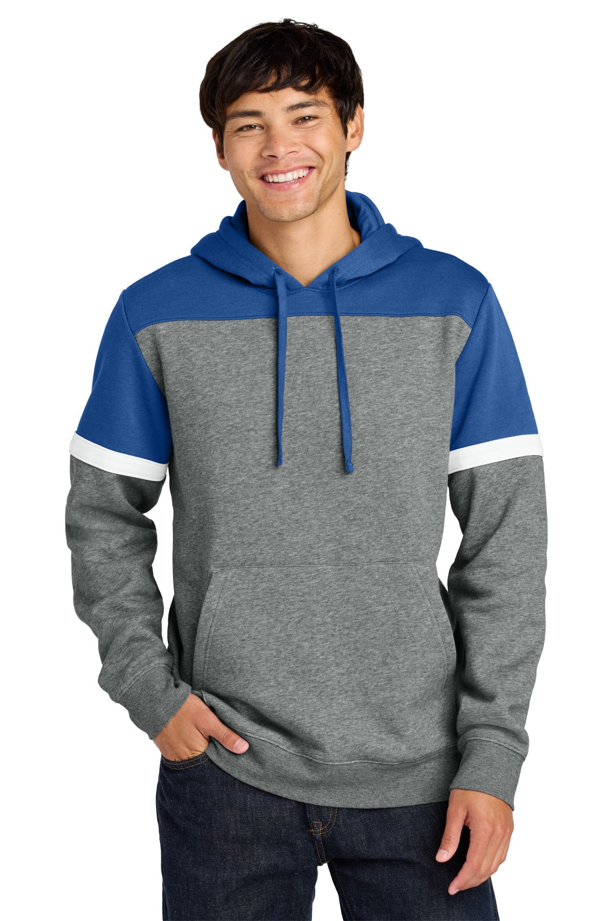 Sport-Tek® Drive Fleece Colorblock Hoodie STF205