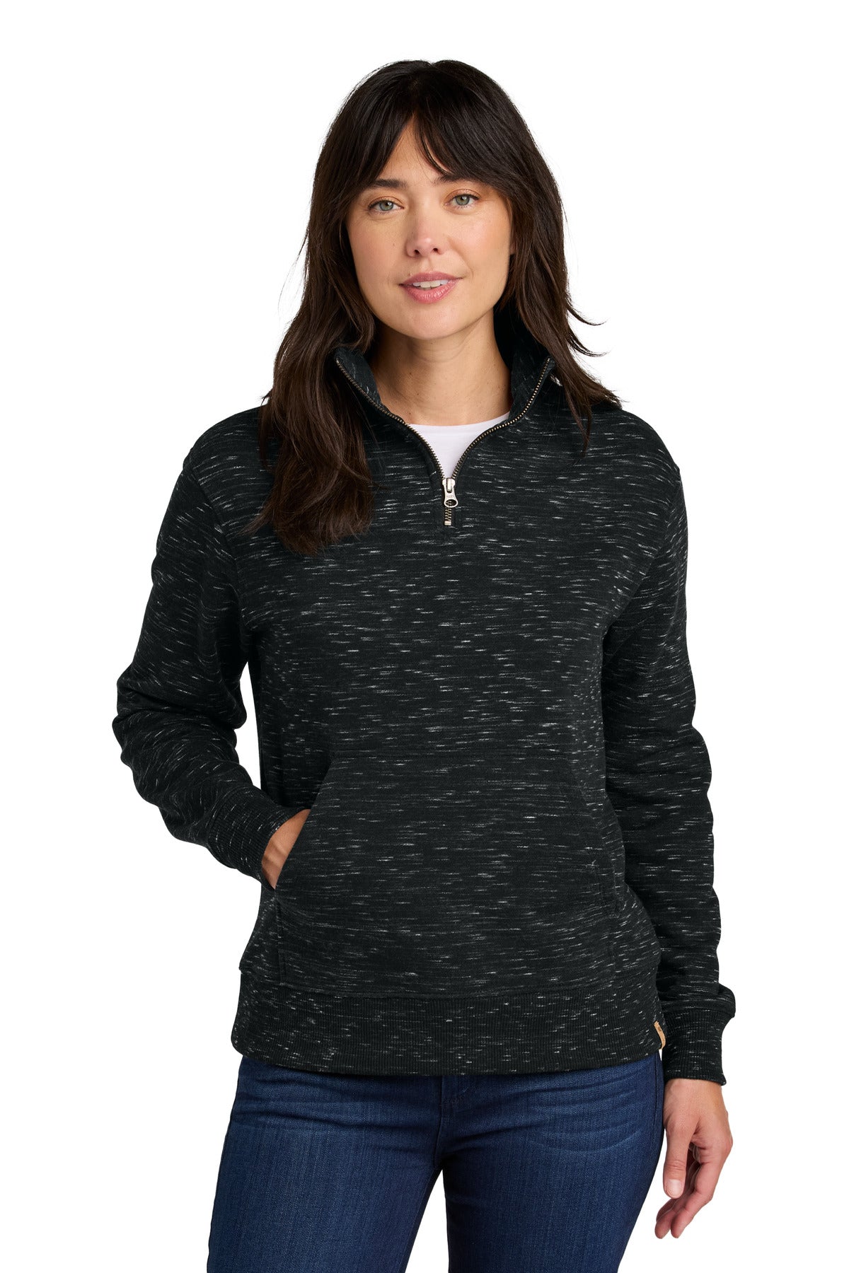 tentree? Women's Space Dye Fleece 1/4-Zip TTCW6108