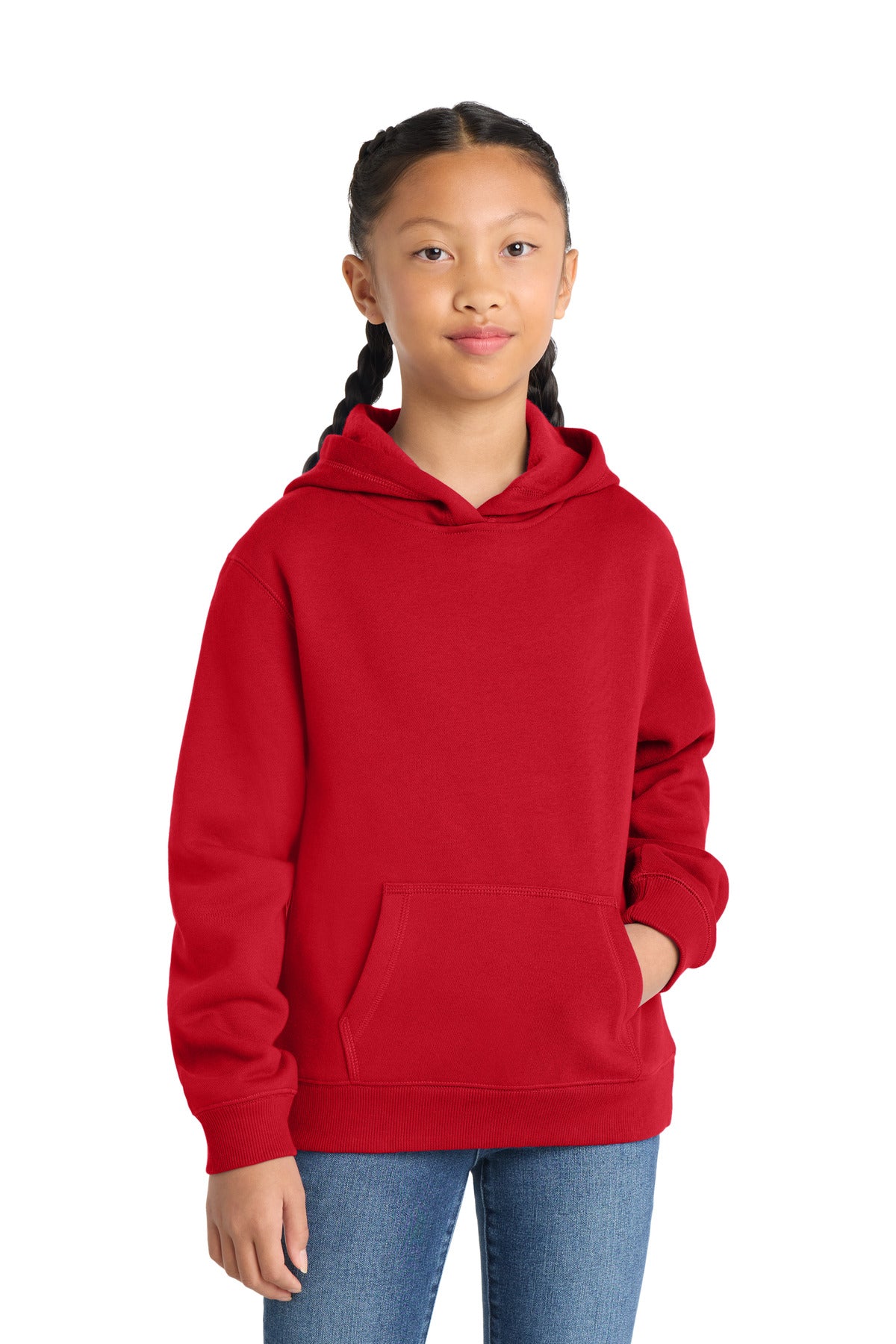 Sport-Tek® Youth Pullover Hooded Sweatshirt. YST254
