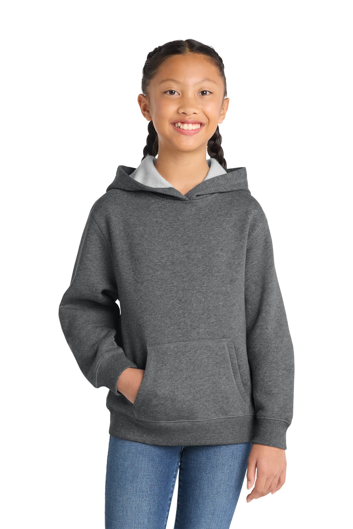 Sport-Tek® Youth Pullover Hooded Sweatshirt. YST254