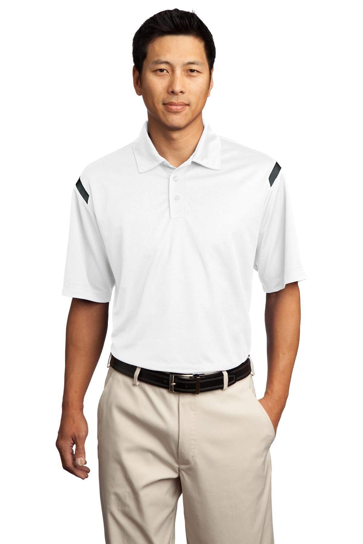 Nike Dri-FIT Shoulder Stripe Polo. 402394