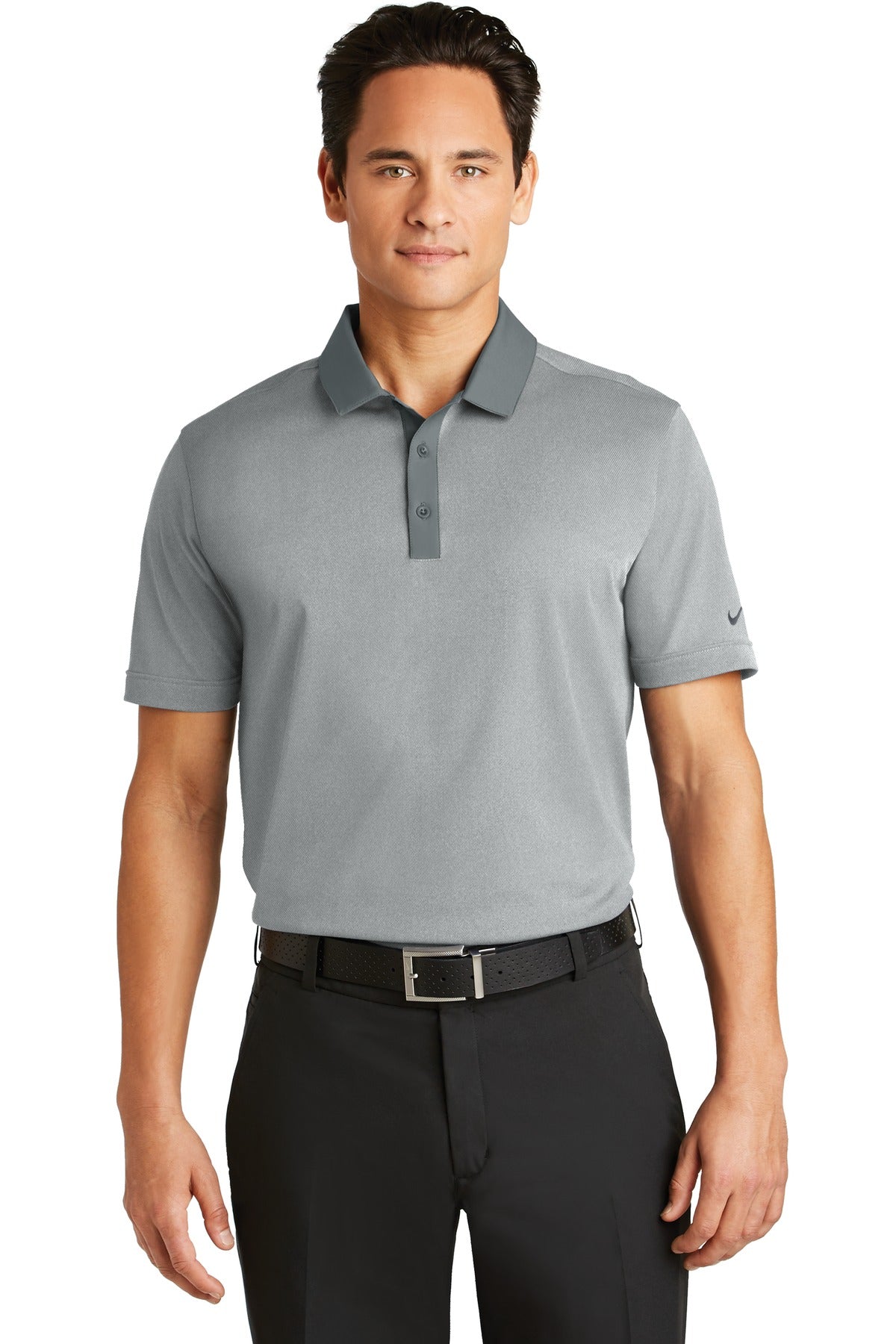 Nike Dri-FIT Heather Pique Modern Fit Polo. 779798