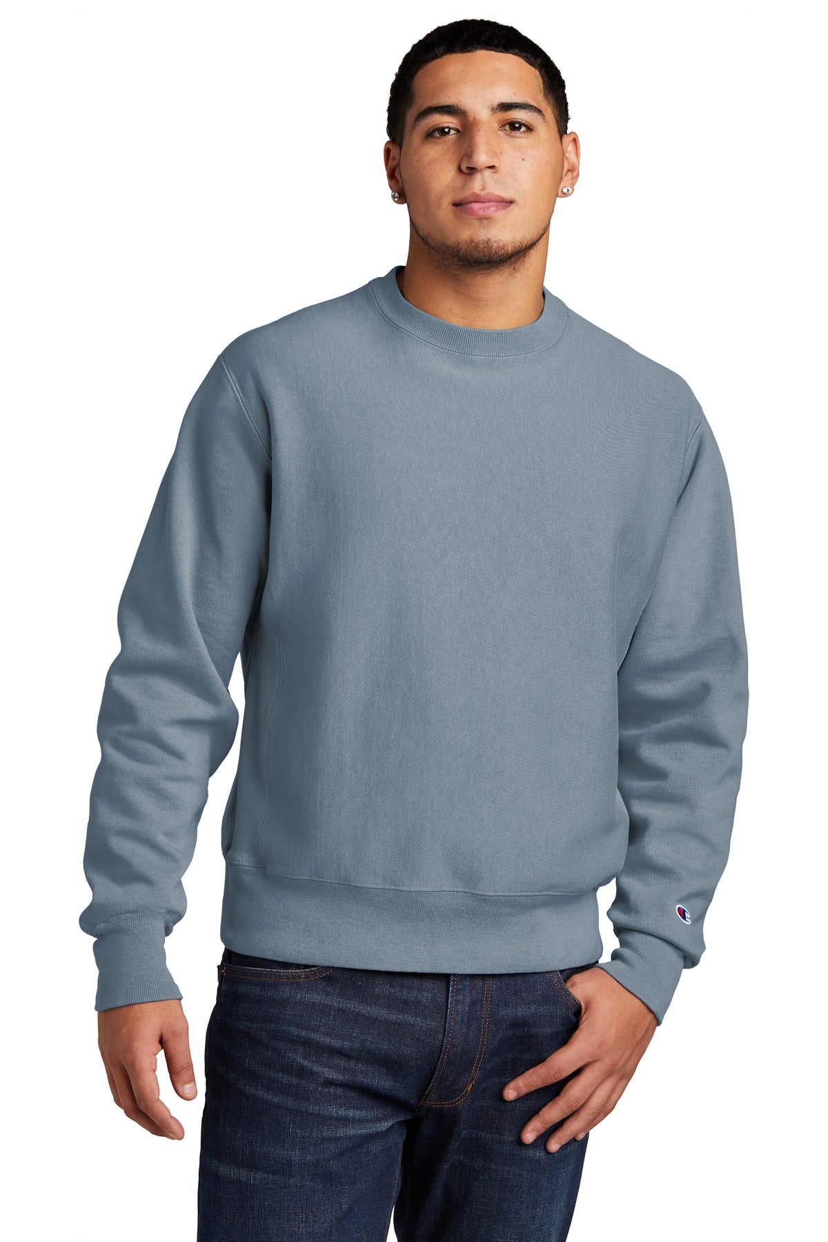 Champion ? Reverse Weave ? Garment-Dyed Crewneck Sweatshirt. GDS149