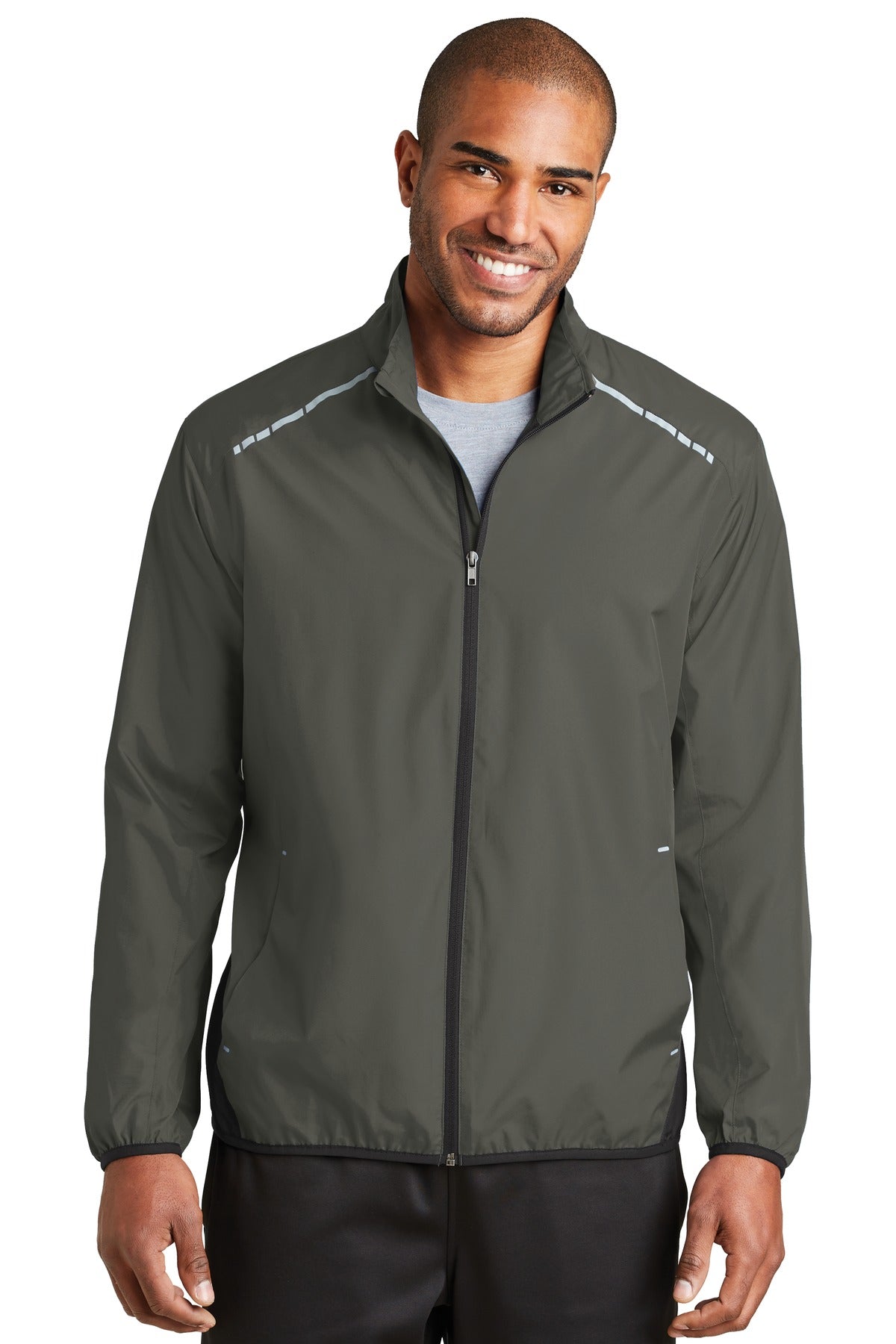 Port Authority® Zephyr Reflective Hit Full-Zip Jacket. J345