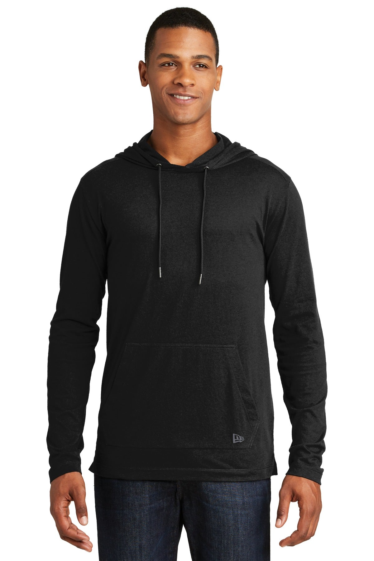 New Era ® Tri-Blend Performance Pullover Hoodie Tee. NEA131
