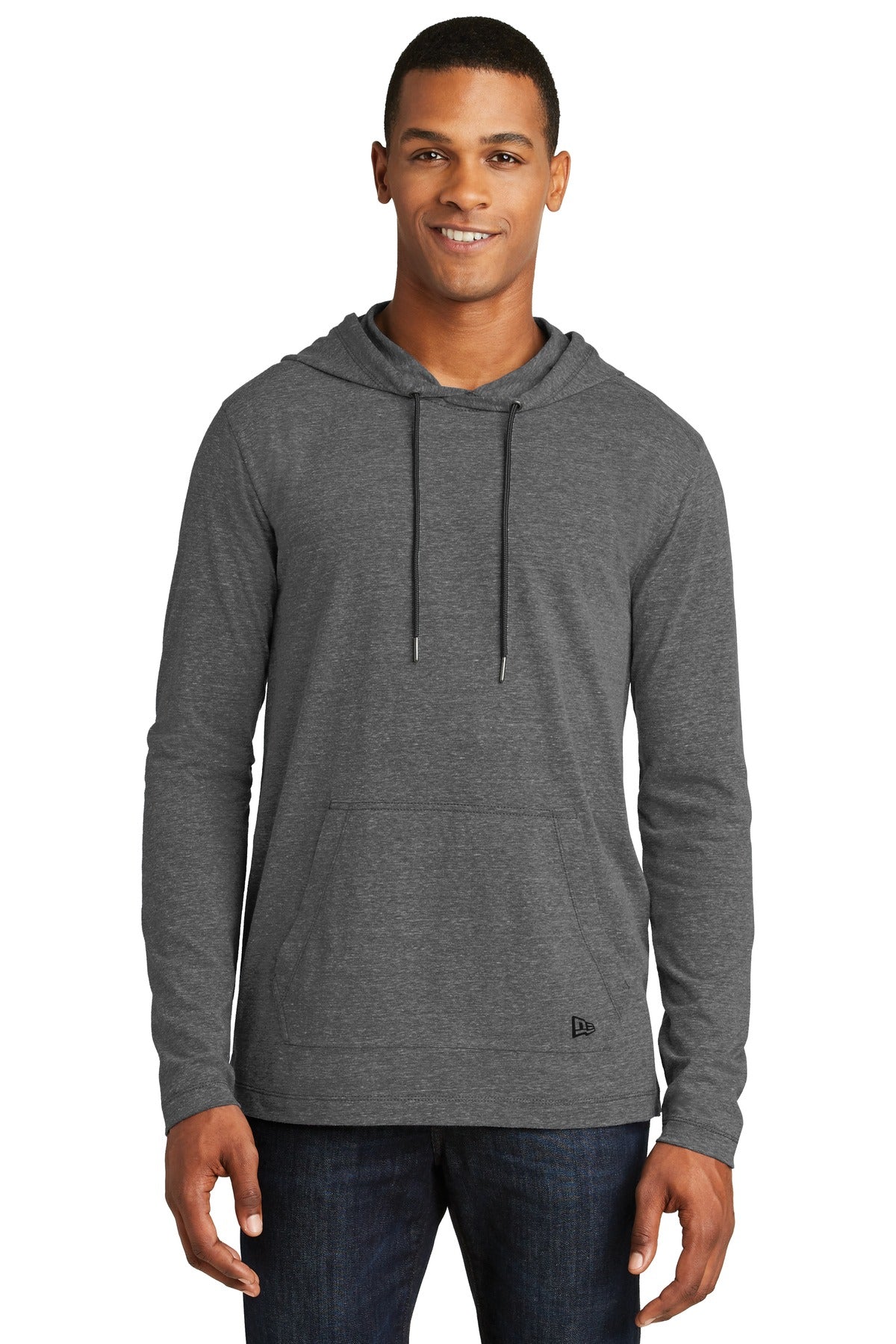 New Era ® Tri-Blend Performance Pullover Hoodie Tee. NEA131