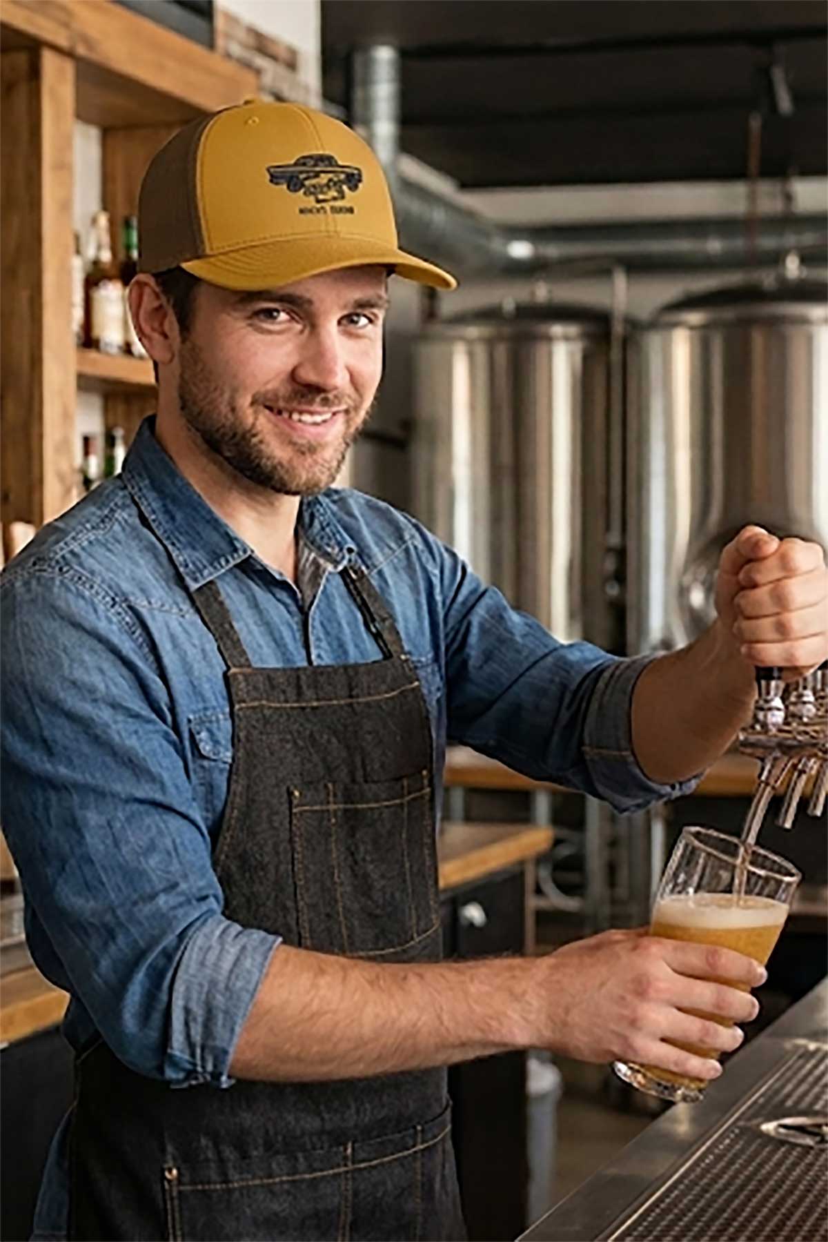 Richardson Trucker Cap 112-Embroidered