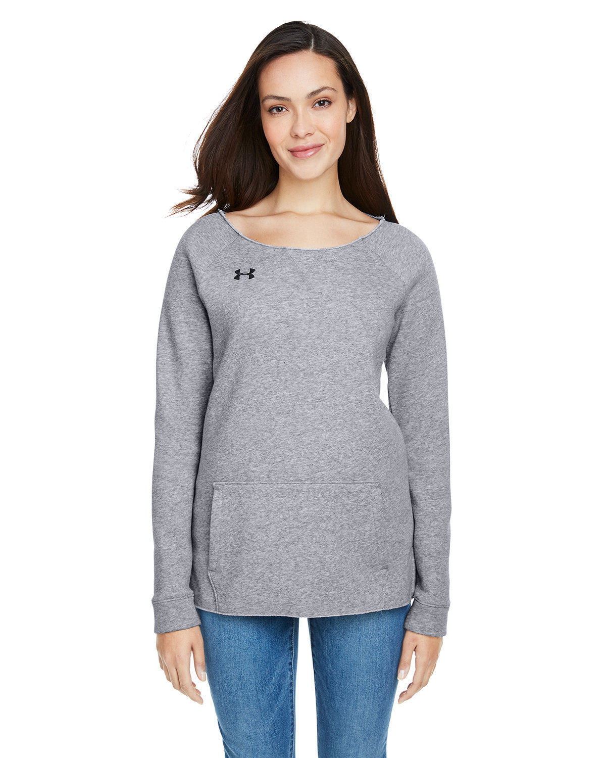 Ladies' Hustle Fleece Crewneck  Sweatshirt