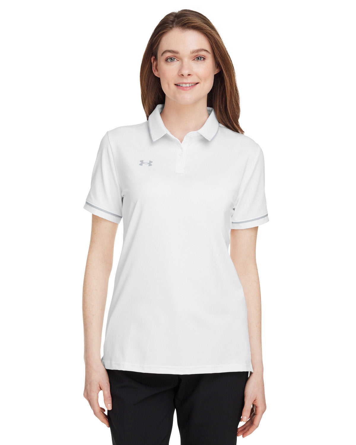 Ladies' Tipped Teams Performance Polo