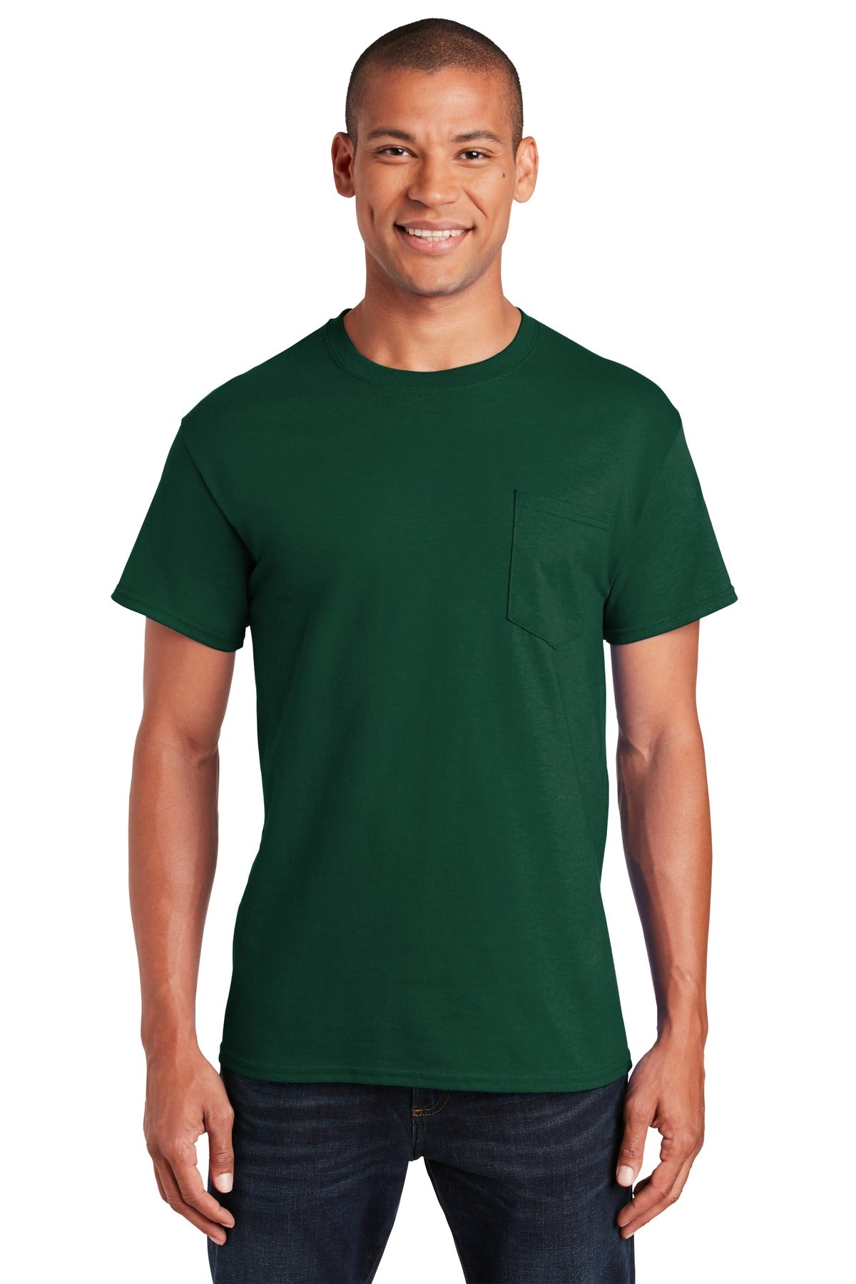 Gildan? - Ultra Cotton? 100% US Cotton T-Shirt with Pocket.  2300