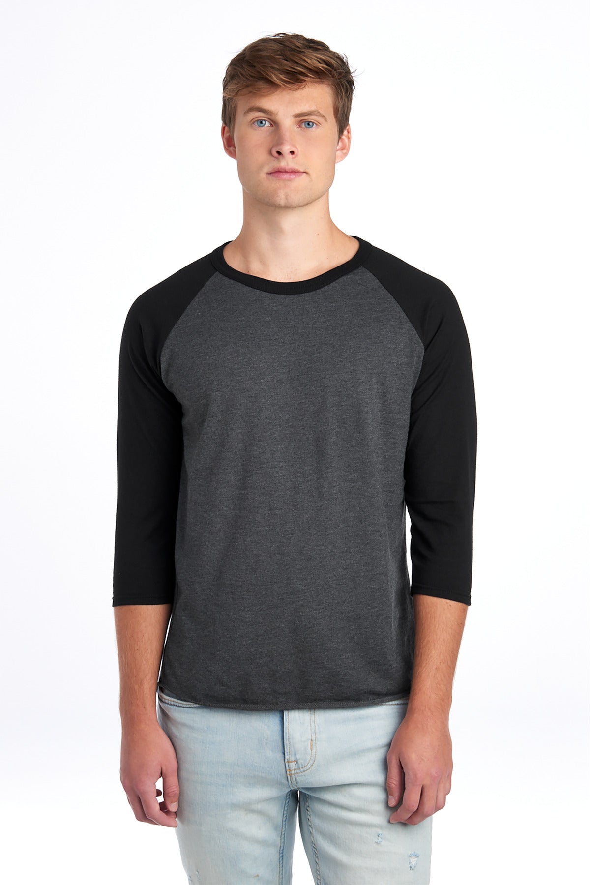 Jerzees? Unisex Premium Blend Combed Ring Spun 3/4-Sleeve Raglan 560R