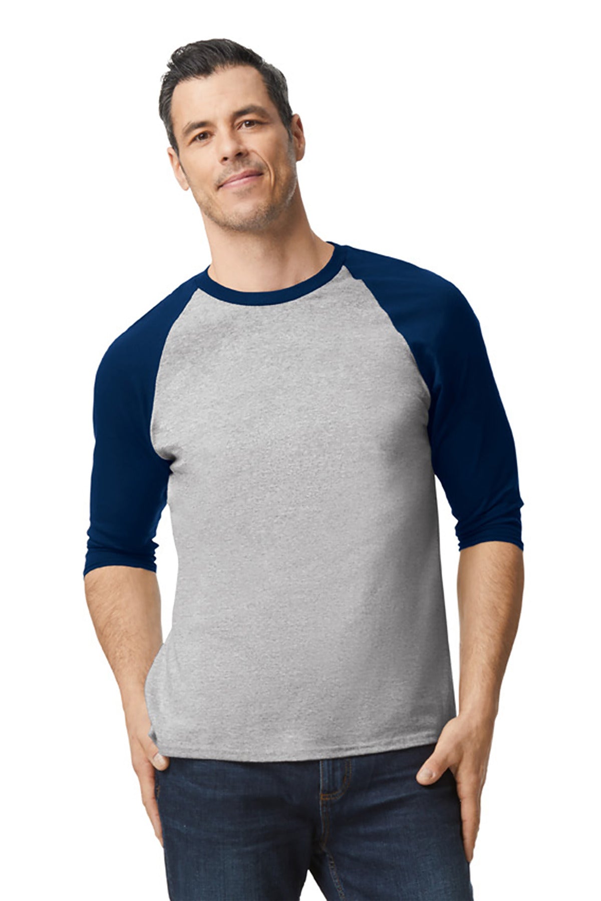 Gildan? Heavy Cotton&#8482; 3/4-Sleeve Raglan T-Shirt. 5700