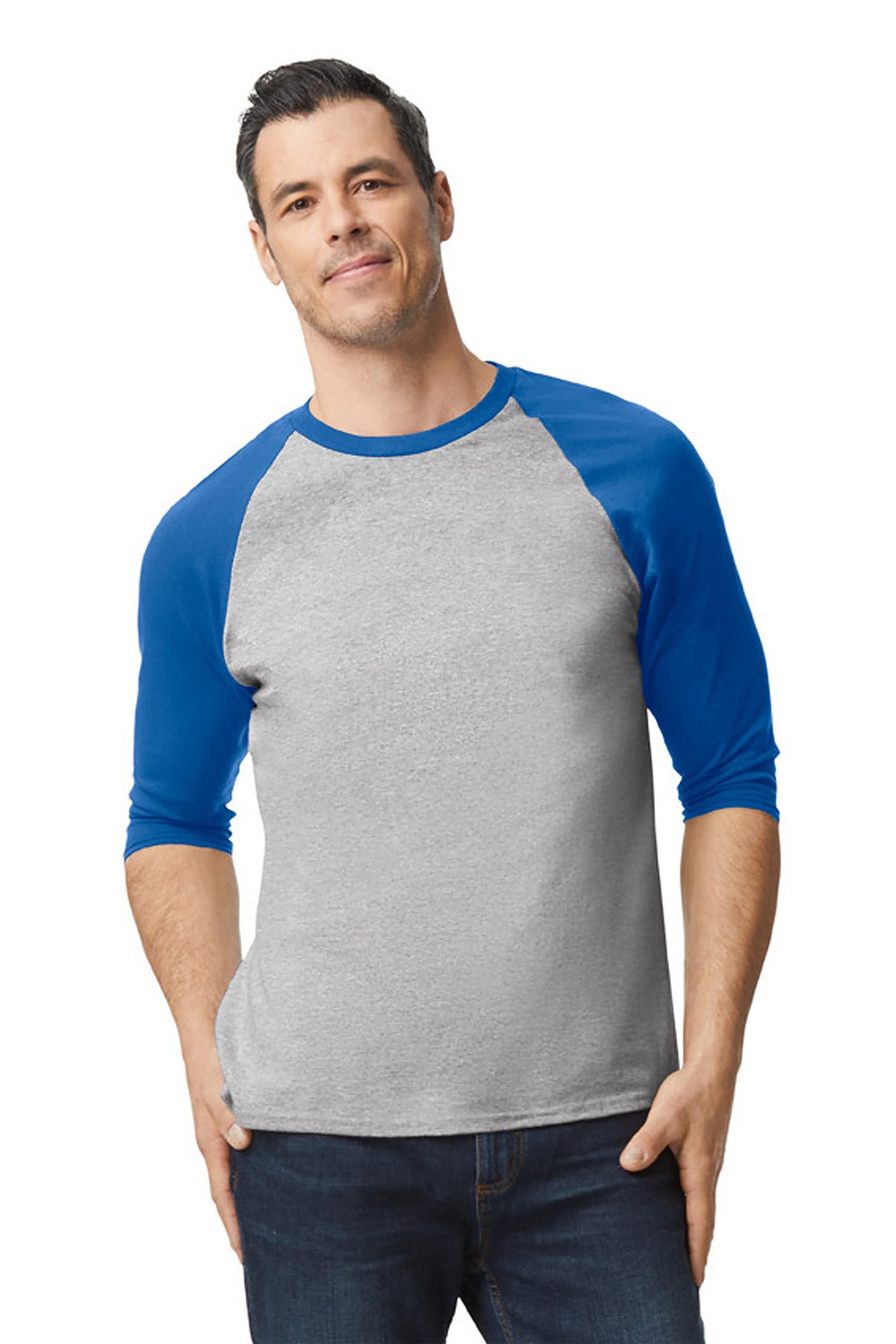 Gildan? Heavy Cotton&#8482; 3/4-Sleeve Raglan T-Shirt. 5700