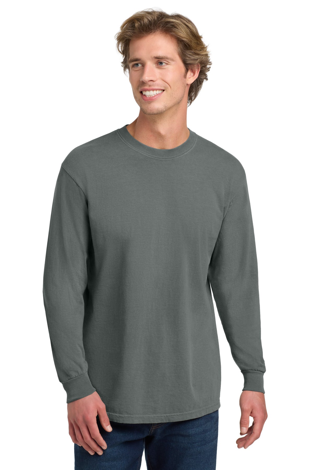 COMFORT COLORS ® Heavyweight Ring Spun Long Sleeve Tee. 6014