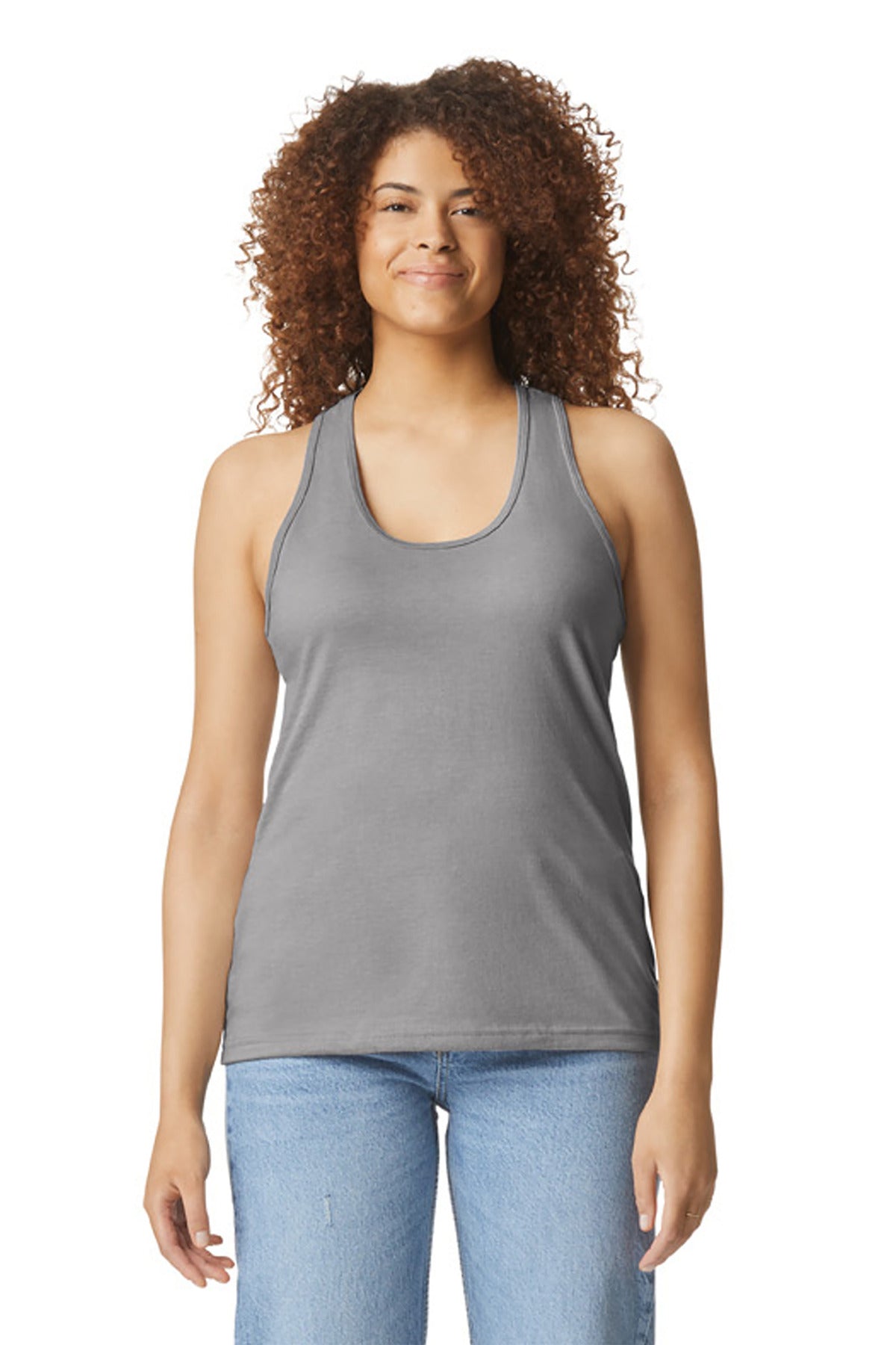 Gildan? Softstyle? Women's CVC Racerback Tank 64220LCVC