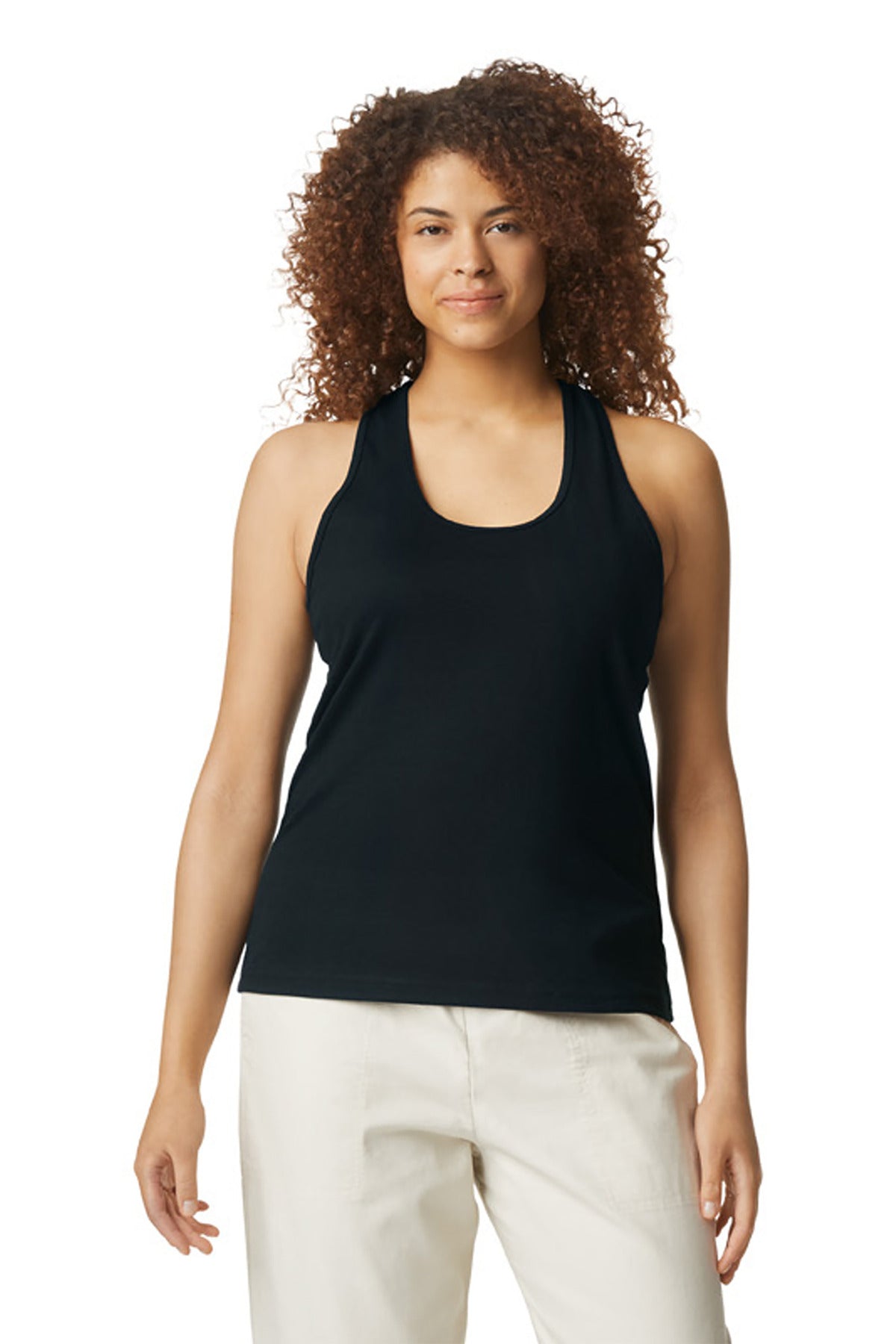 Gildan? Softstyle? Women's CVC Racerback Tank 64220LCVC
