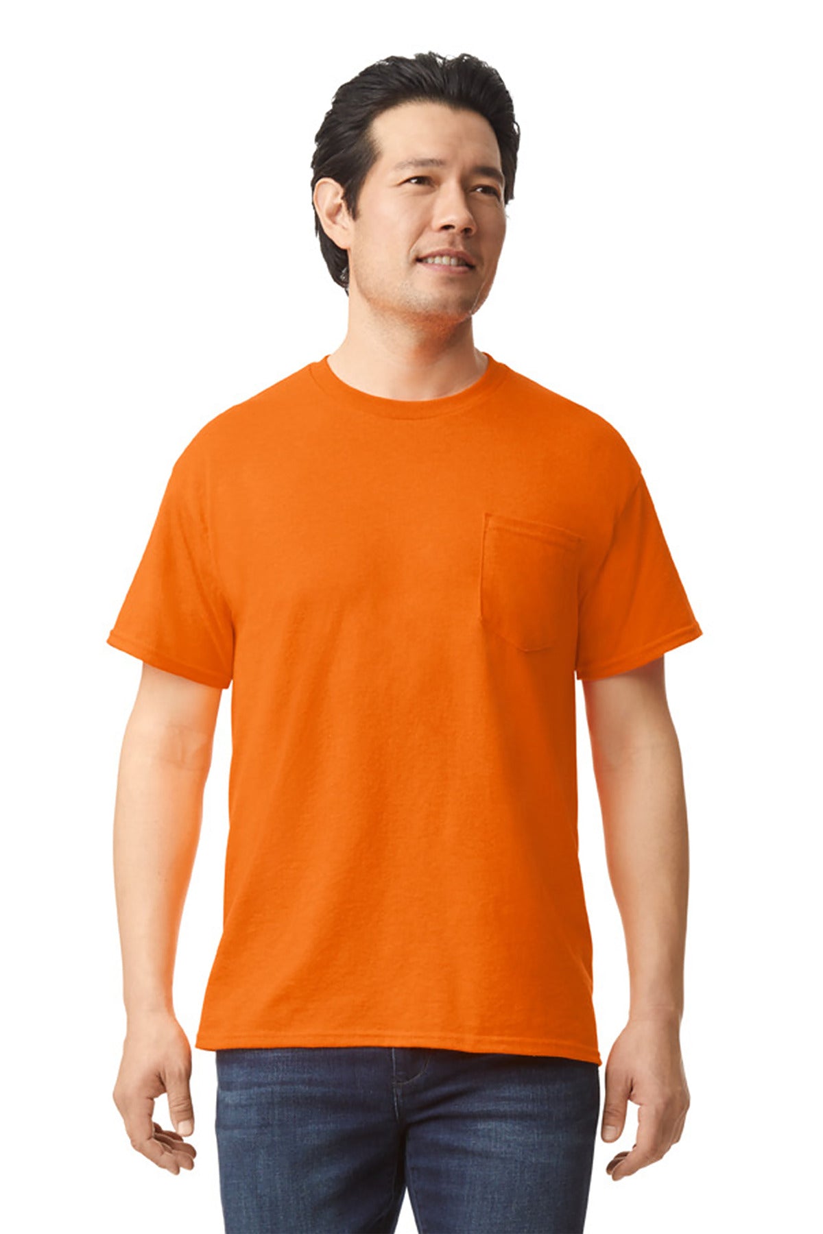 Gildan? - DryBlend? 50 Cotton/50 Poly Pocket T-Shirt. 8300