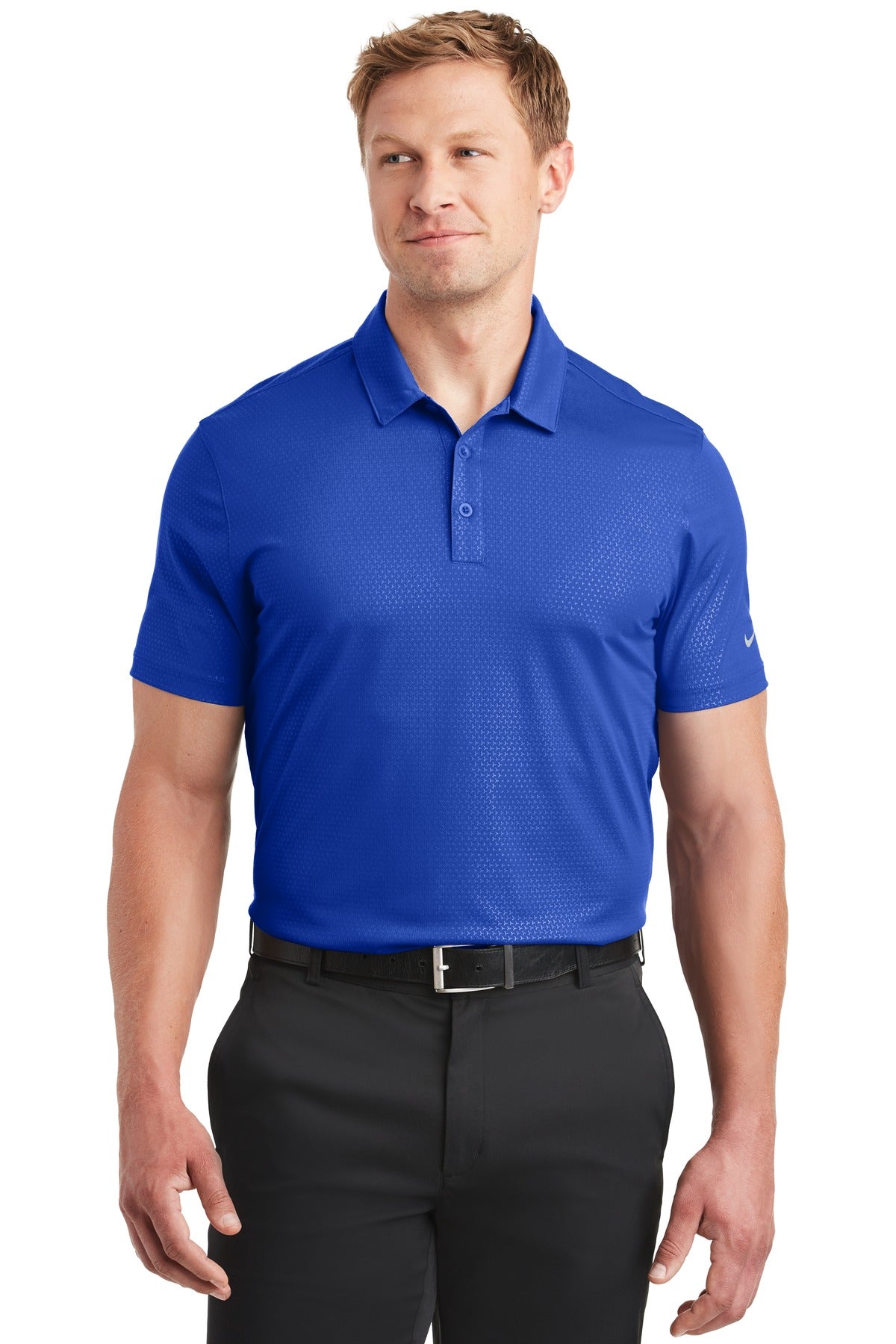 Nike Dri-FIT Embossed Tri-Blade Polo. 838964