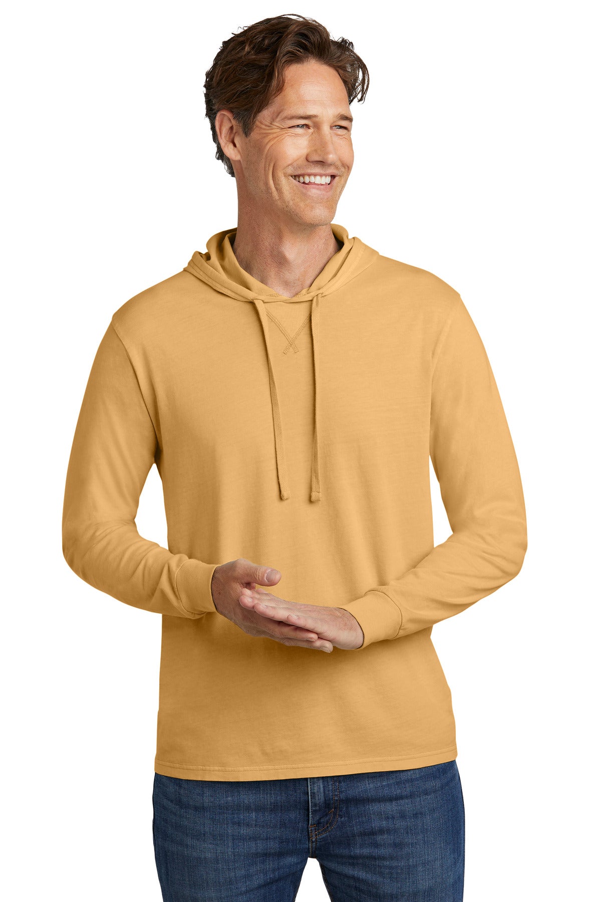Allmade? Unisex Mineral Dye Organic Cotton Hoodie Tee AL6305