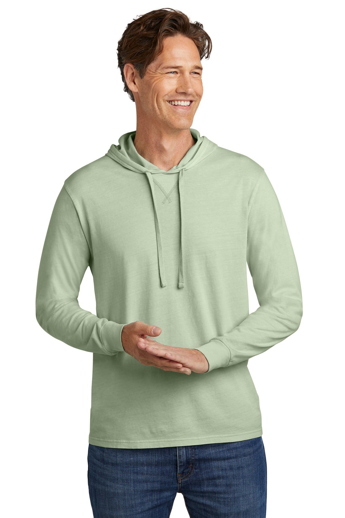 Allmade? Unisex Mineral Dye Organic Cotton Hoodie Tee AL6305