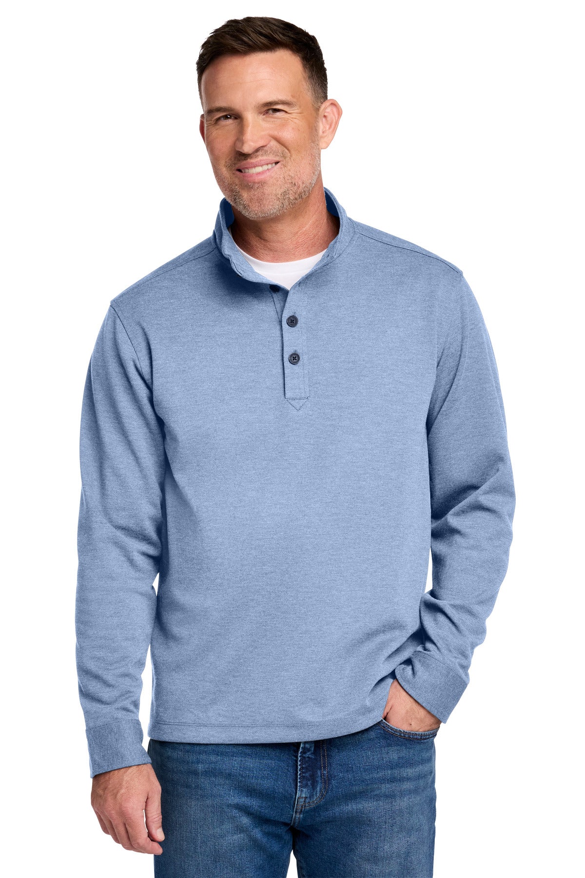 Brooks Brothers® Mid-Layer Stretch 1/2-Button BB18202