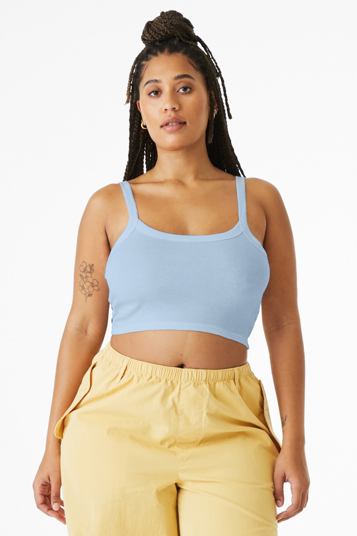 BELLA+CANVAS? Women's Micro Rib Spaghetti Strap Tank BC1012