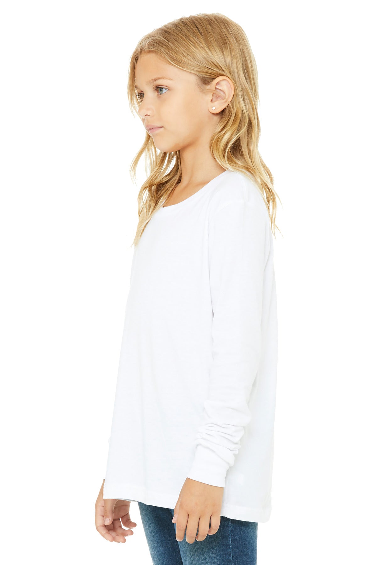 BELLA+CANVAS? Youth Jersey Long Sleeve Tee BC3501Y