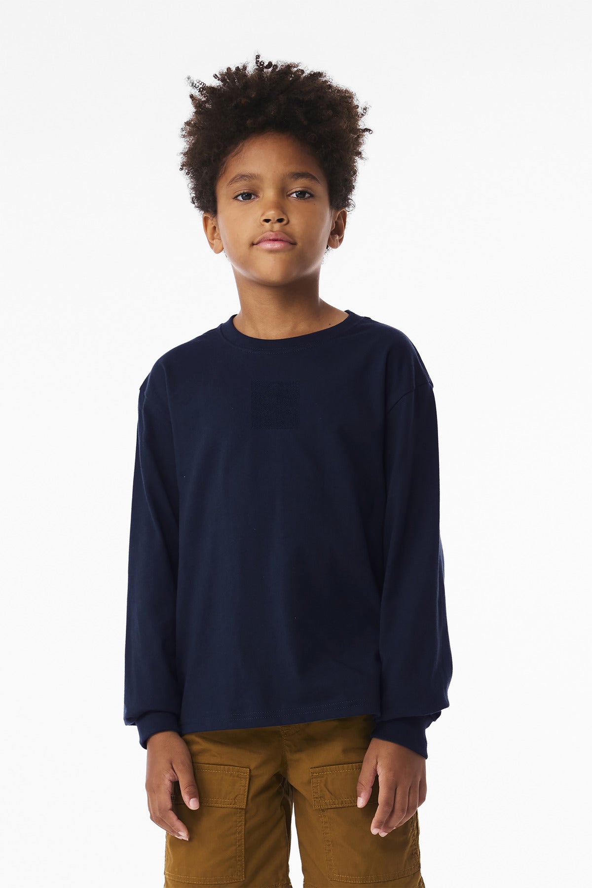 BELLA+CANVAS? Youth 6-Ounce Heavyweight Long Sleeve Tee BC3511Y