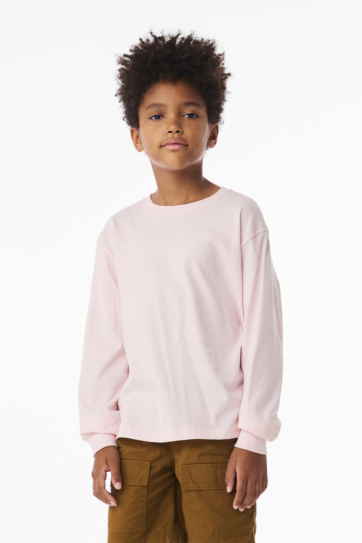 BELLA+CANVAS? Youth 6-Ounce Heavyweight Long Sleeve Tee BC3511Y