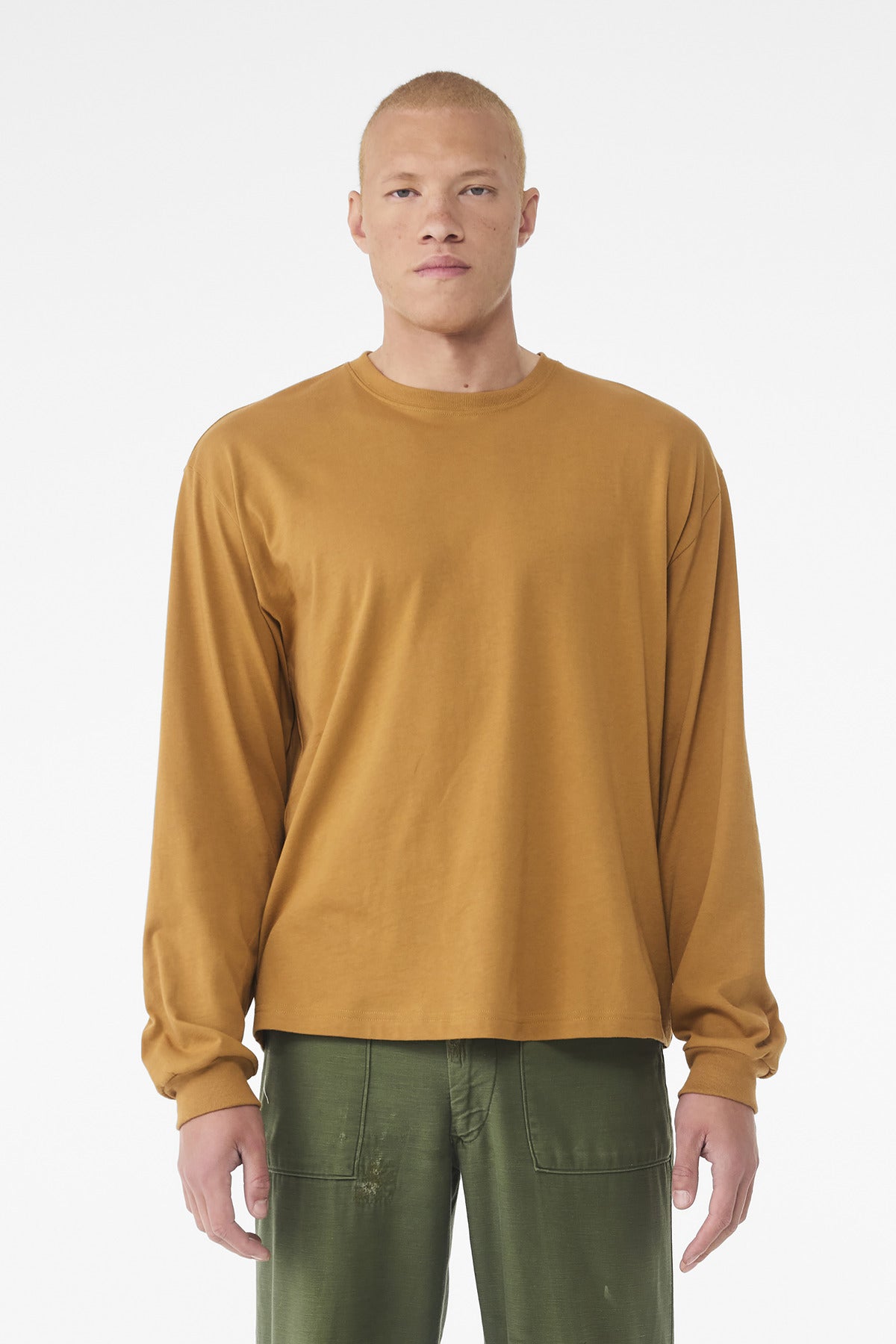 BELLA+CANVAS? Unisex 6-Ounce Heavyweight Long Sleeve Tee BC3511