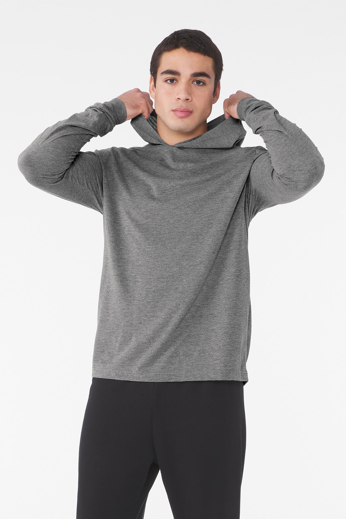 BELLA+CANVAS ? Unisex Jersey Long Sleeve Hoodie. BC3512